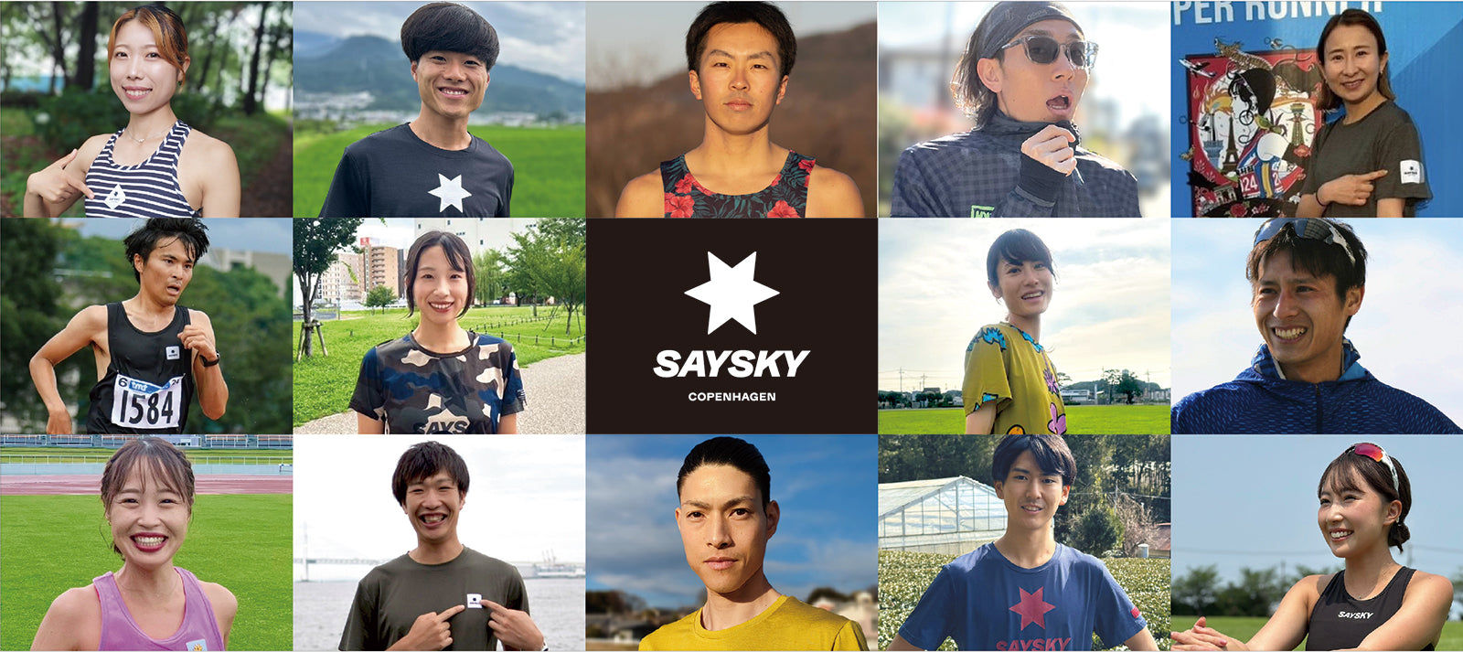 2024AWシーズンのSAYSKY ATHLETE TEAMが始動🏃♂️🏃♀️