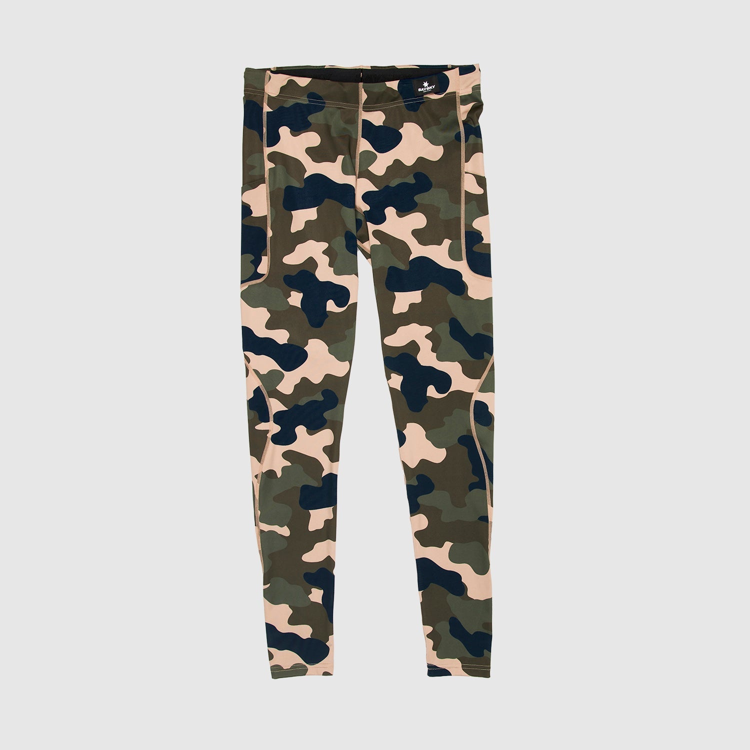 □ 公式 □ SAYSKY/セイスカイ ロングタイツ IMRLT03 Camo Combat 
