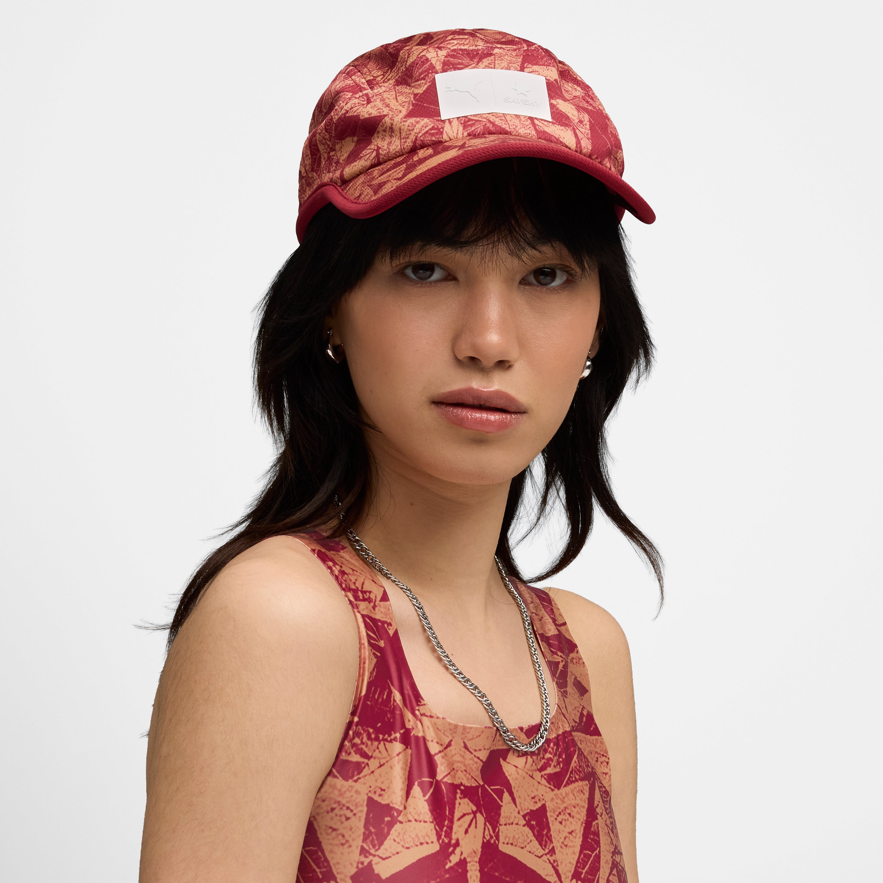ランニングキャップ P02667201 Puma X SAYSKY Military Cap - Team Regal Red [ユニセックス]