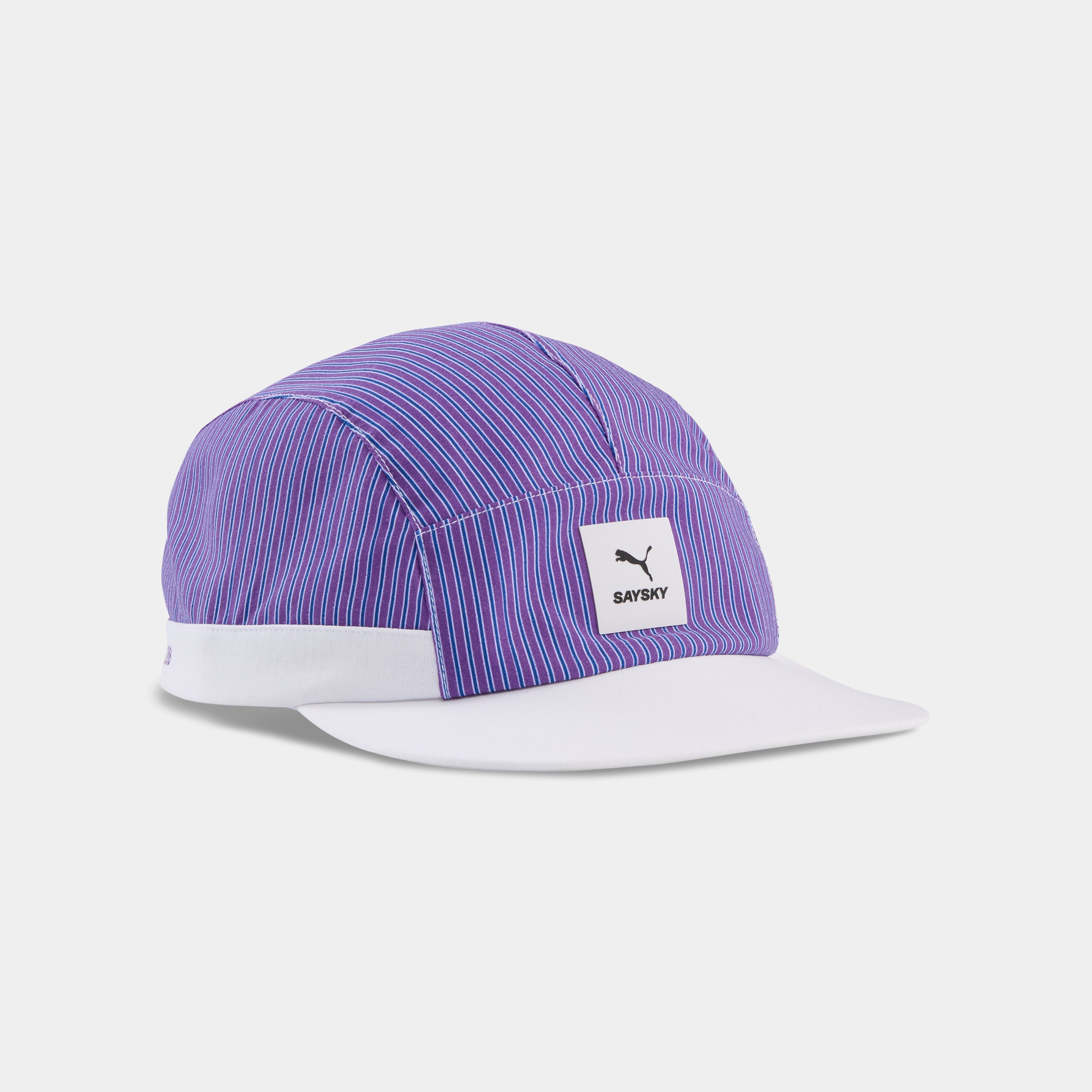 【Puma X SAYSKY】ランニングキャップ P02774502 ウルトラウィーブ 5パネル - Ultra Purple-cobalt Glaze-puma White [ユニセックス]