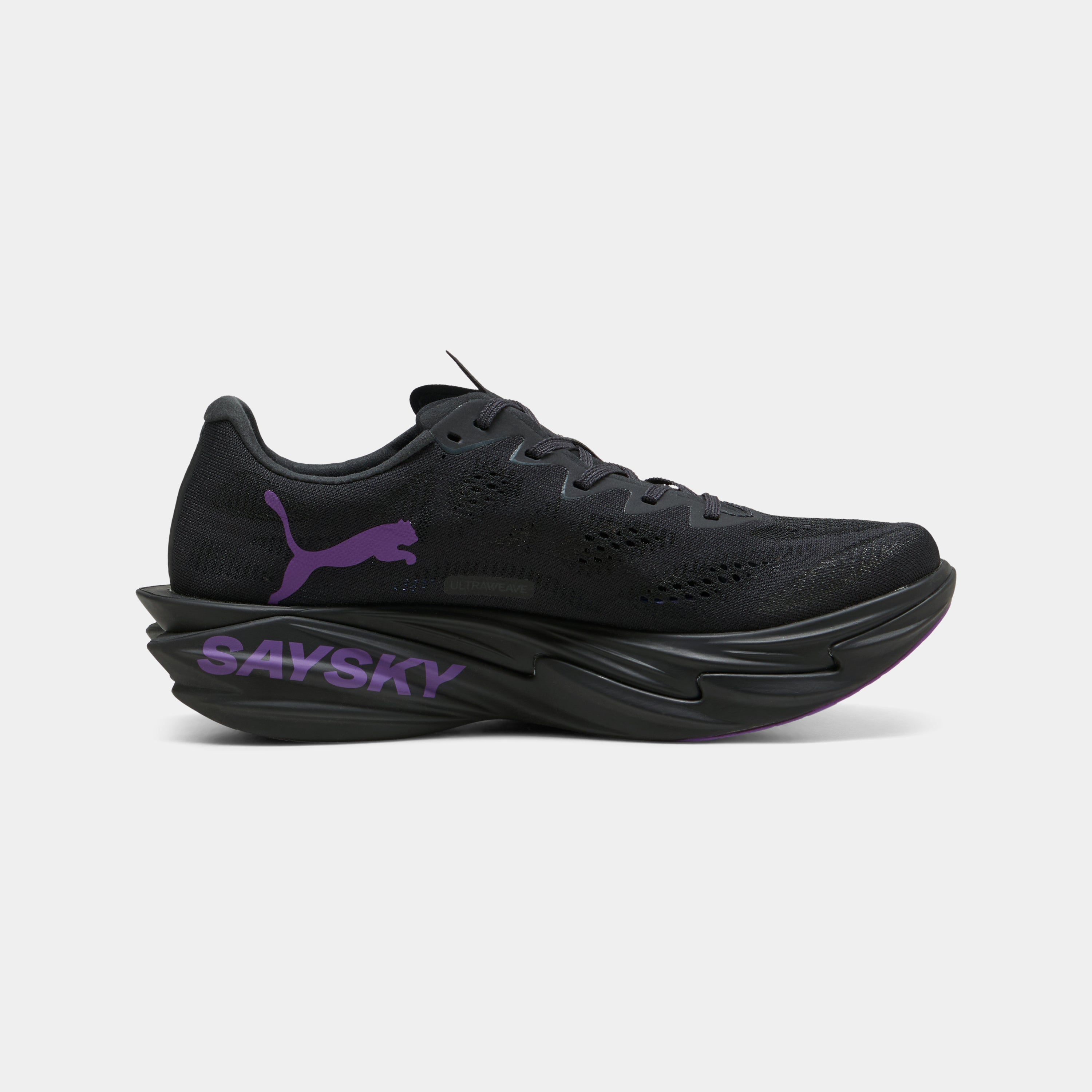 【Puma X SAYSKY】ランニングシューズ P31394301 ディヴィエイト ニトロ エリート 4 SAYSKY レディーズ - Flat Dark Gray-ultra Purple [レディーズ]