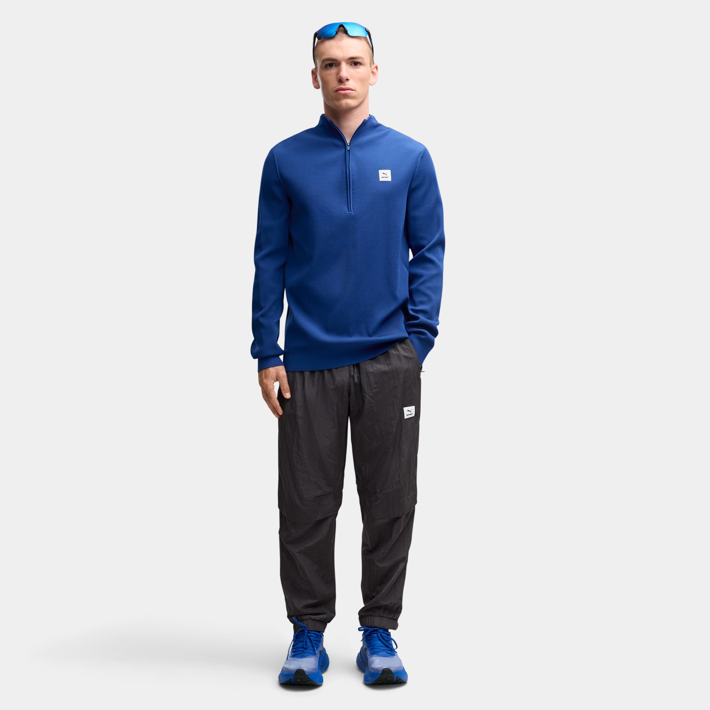ランニングシューズ P31394401 マグマックス 【Puma X SAYSKY】ニトロ 2 SAYSKY - Vivid Blue-puma Black [メンズ]