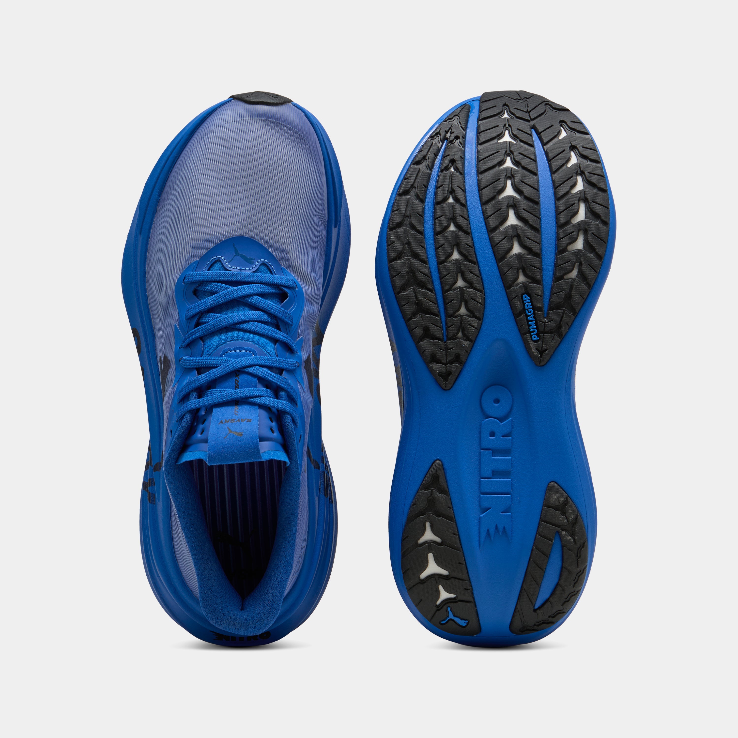 ランニングシューズ P31394401 マグマックス 【Puma X SAYSKY】ニトロ 2 SAYSKY - Vivid Blue-puma Black [メンズ]