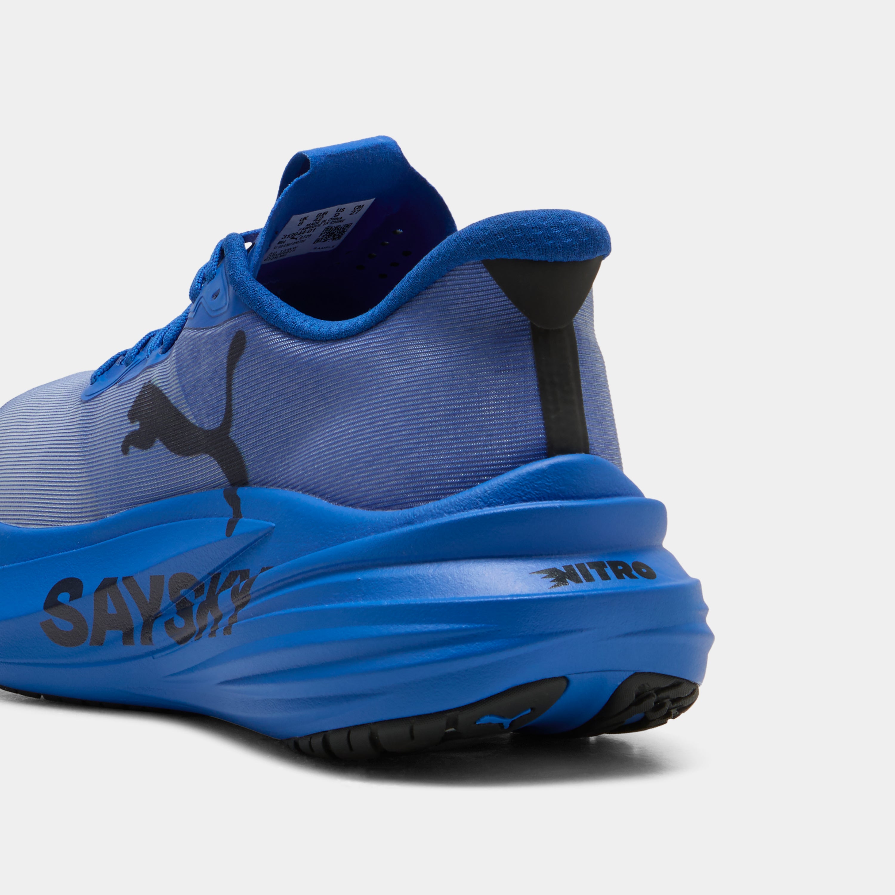 ランニングシューズ P31394401 マグマックス 【Puma X SAYSKY】ニトロ 2 SAYSKY - Vivid Blue-puma Black [メンズ]