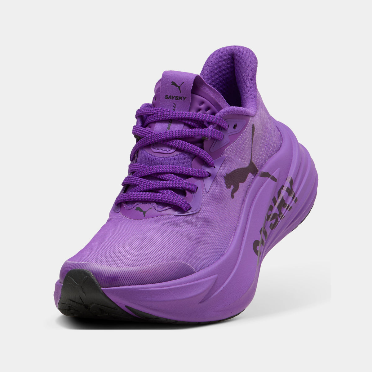 【Puma X SAYSKY】ランニングシューズ P31394501 マグマックス ニトロ 2 SAYSKY レディーズ - Ultra Purple-puma Black [レディーズ]