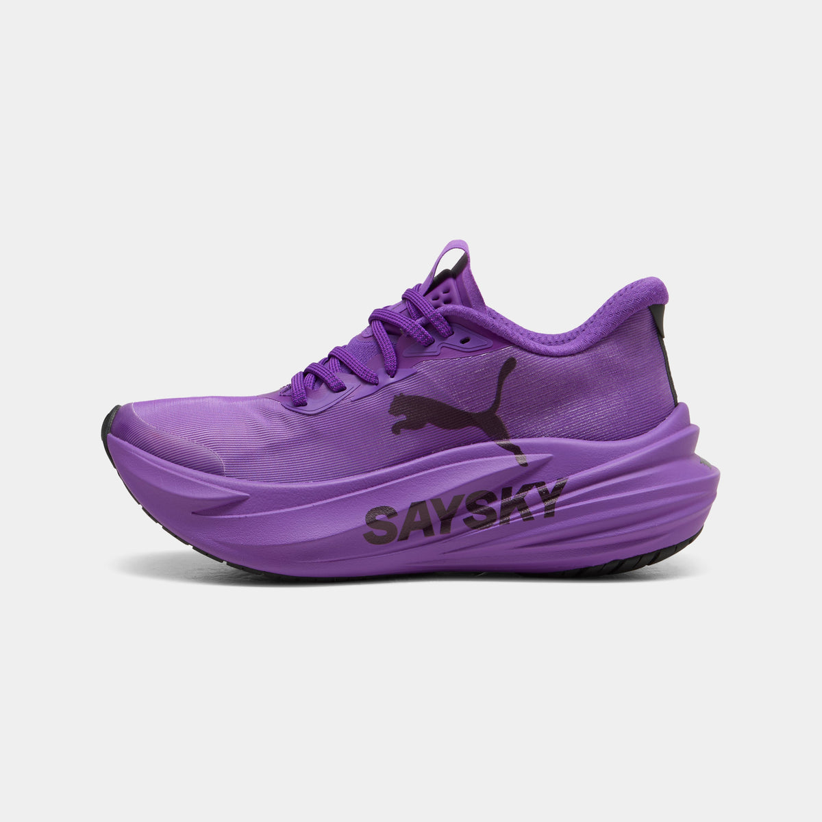 【Puma X SAYSKY】ランニングシューズ P31394501 マグマックス ニトロ 2 SAYSKY レディーズ - Ultra Purple-puma Black [レディーズ]