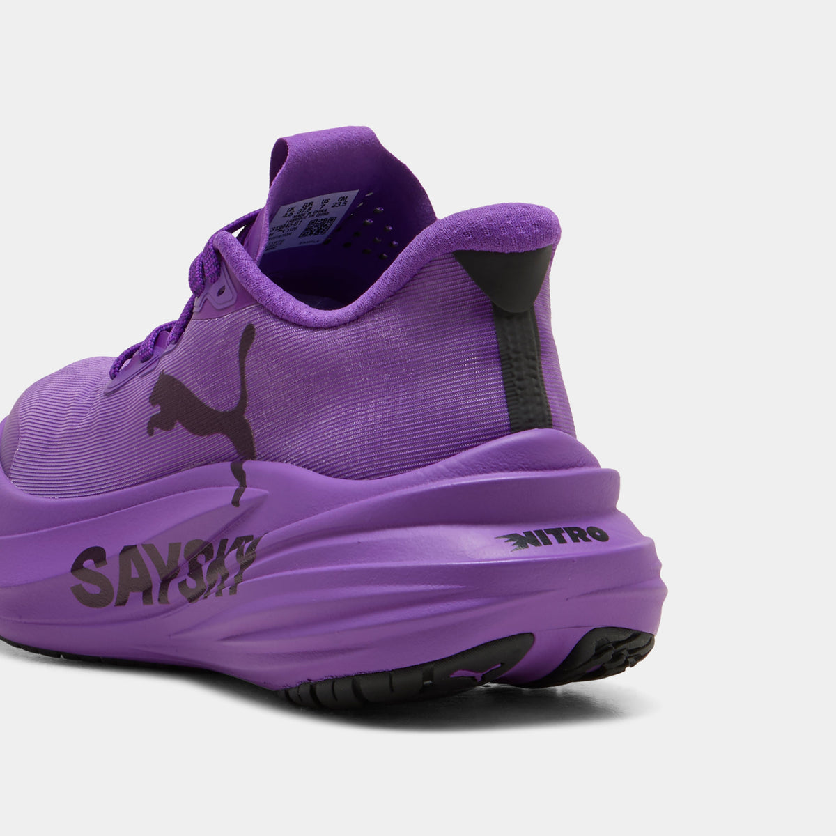 【Puma X SAYSKY】ランニングシューズ P31394501 マグマックス ニトロ 2 SAYSKY レディーズ - Ultra Purple-puma Black [レディーズ]