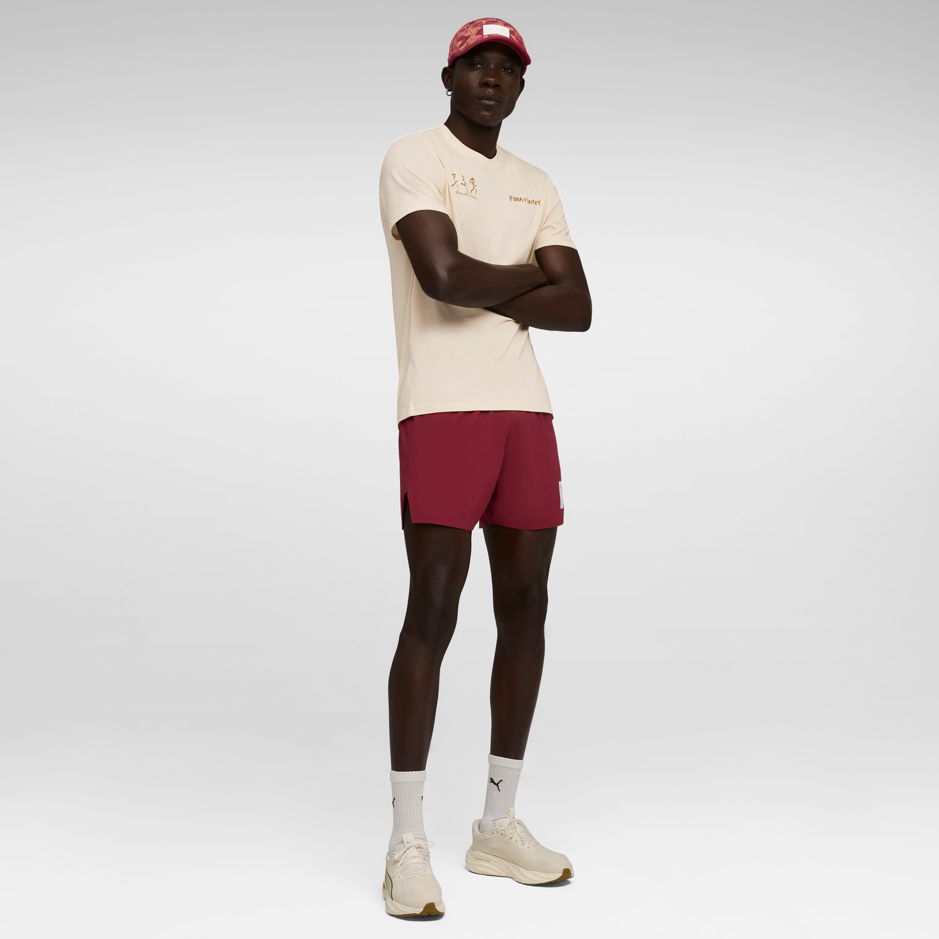 ランニングショーツ P52722190 M Puma X SAYSKY Run Short - Team Regal Red [メンズ]