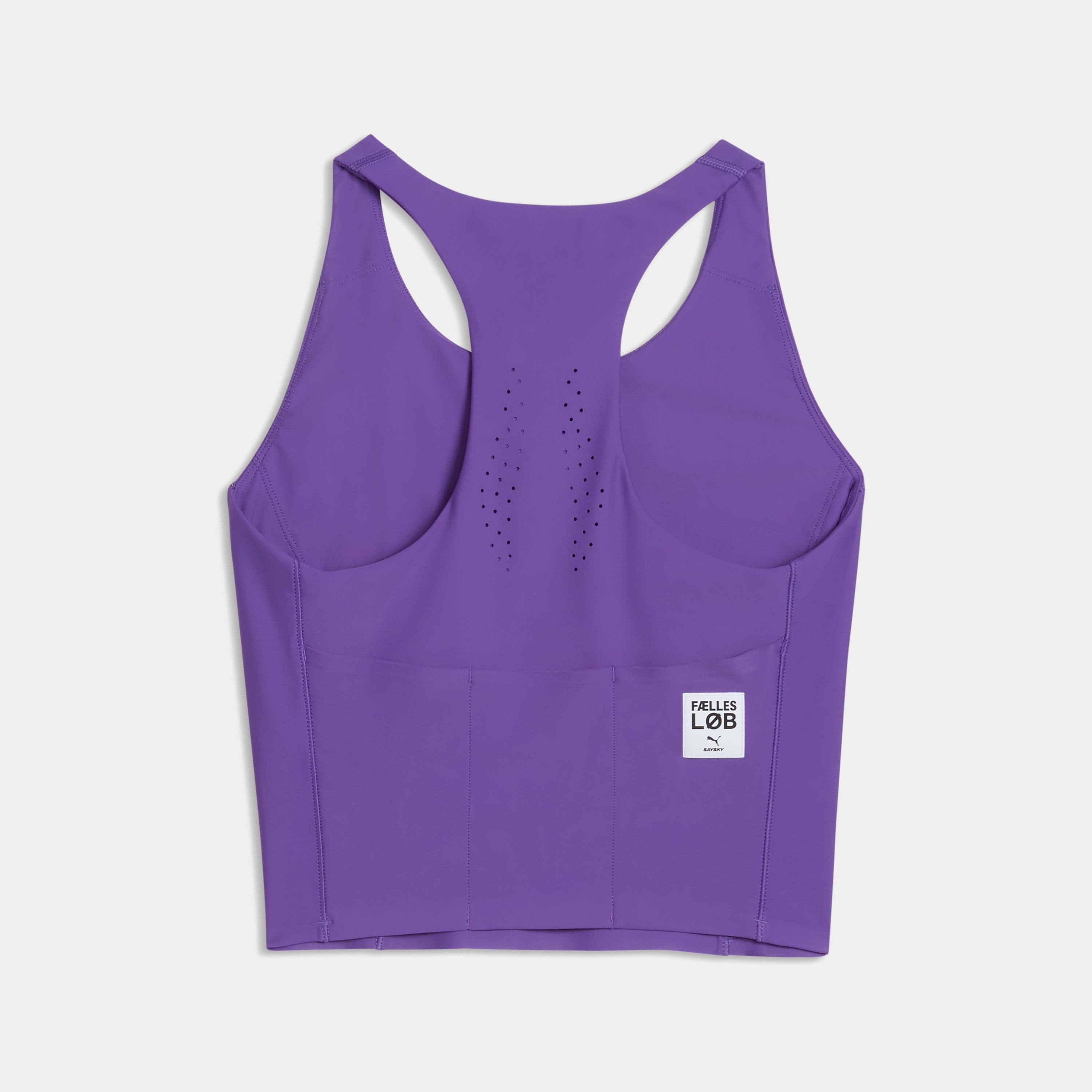【Puma X SAYSKY】クロップトップ P52899798 W Lightstride Crop Top - Ultra Purple [レディーズ]