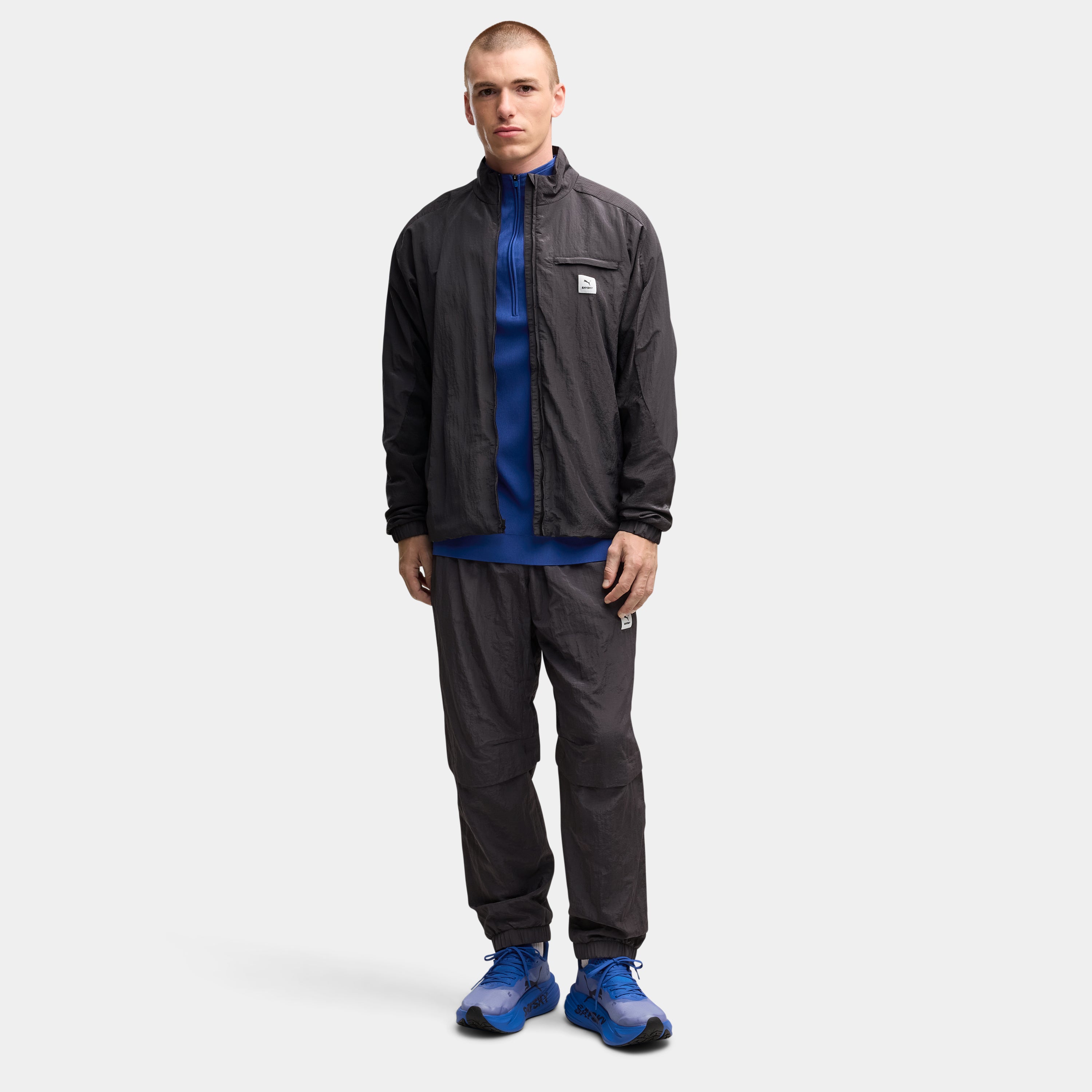 【Puma X SAYSKY】ランニングパンツ P52901299 M Primaloft Evolve Pant - Flat Dark Gray [メンズ]