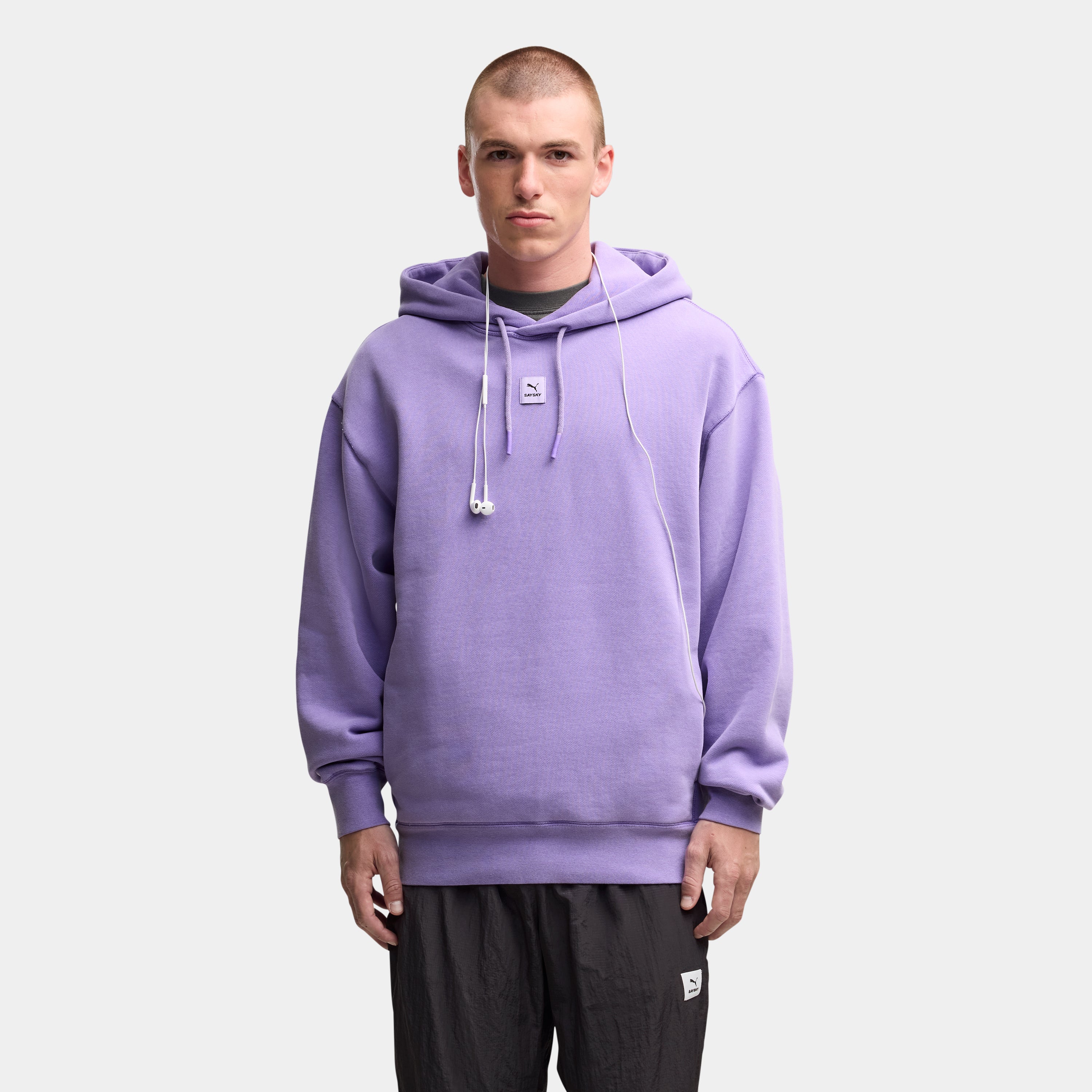 【Puma X SAYSKY】スウェットパーカー P52901446 Unisex Graphic Sweatshirt - Lavender Alert [ユニセックス]
