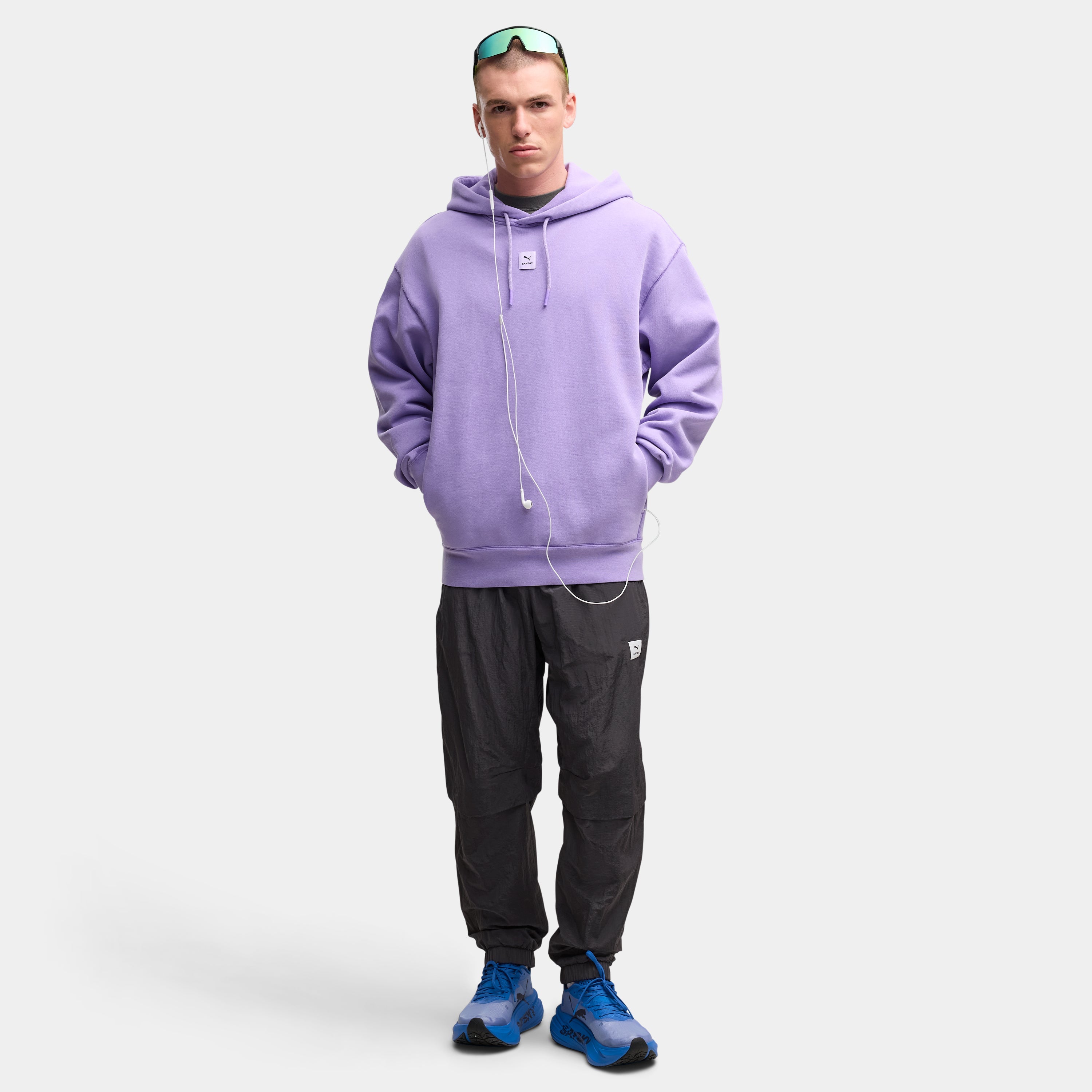 【Puma X SAYSKY】スウェットパーカー P52901446 Unisex Graphic Sweatshirt - Lavender Alert [ユニセックス]