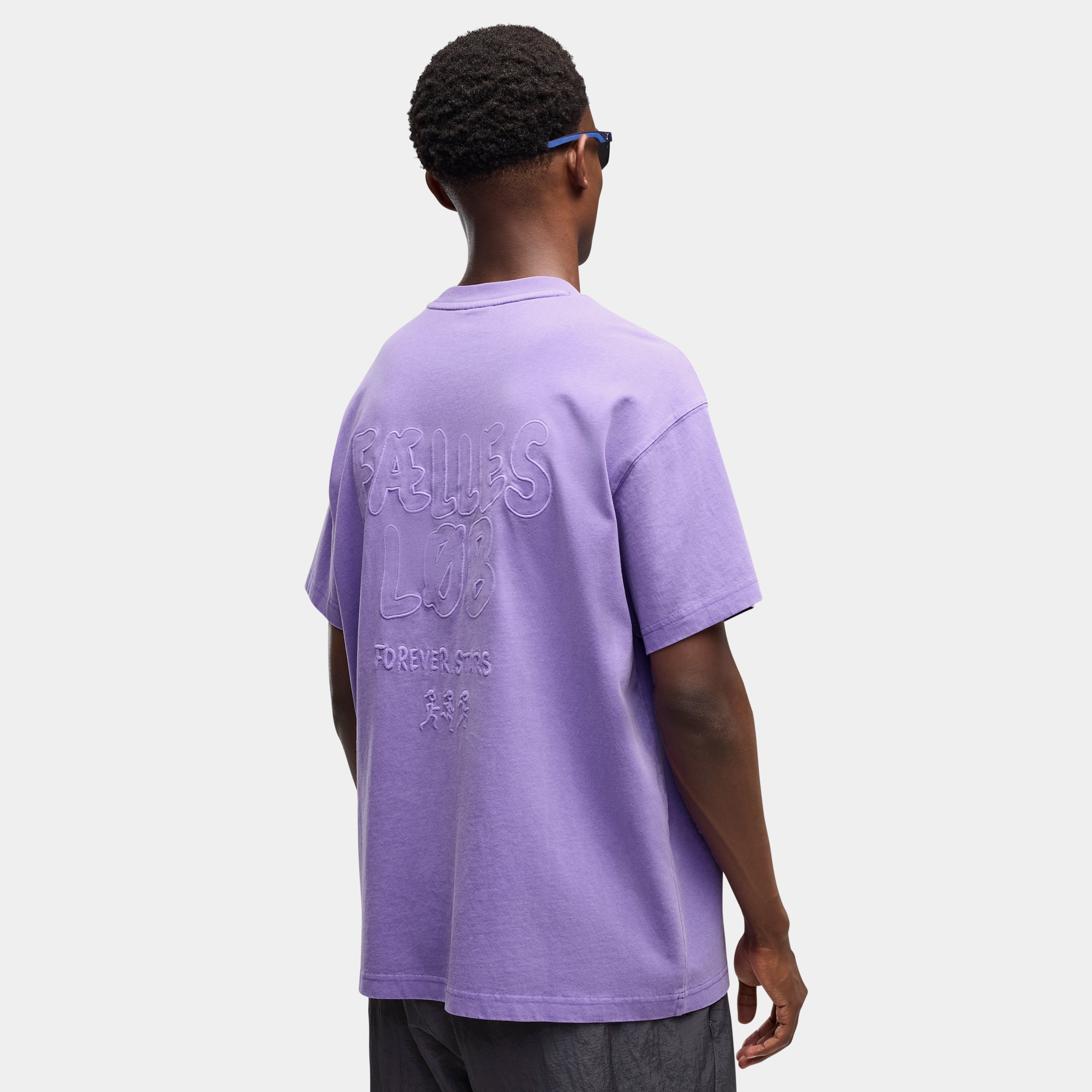 【Puma X SAYSKY】ランニングTシャツ P52901546 Unisex Graphic Team Tee - Lavender Alert [ユニセックス]