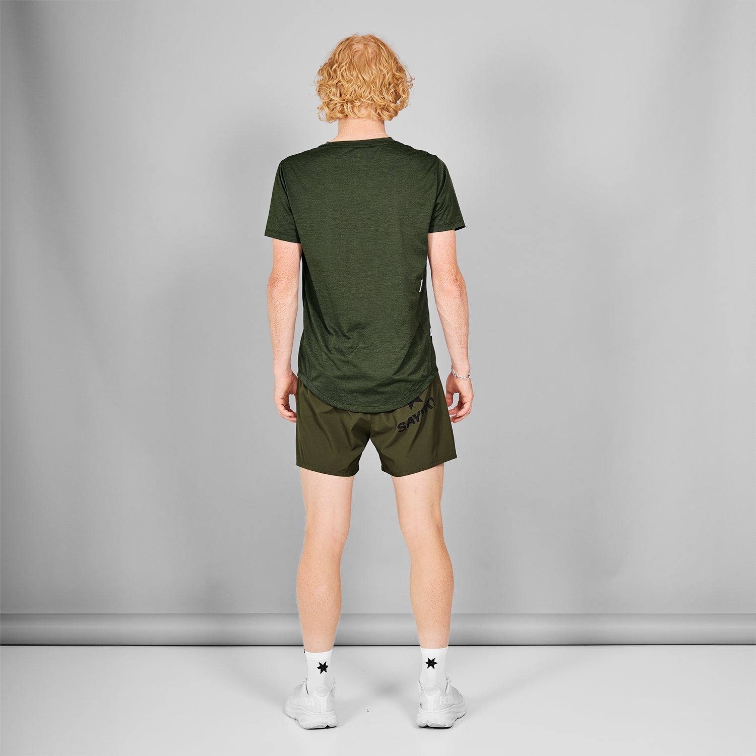 ランニングTシャツ XMRSS30c301 Clean Combat T-shirt - Green [メンズ]