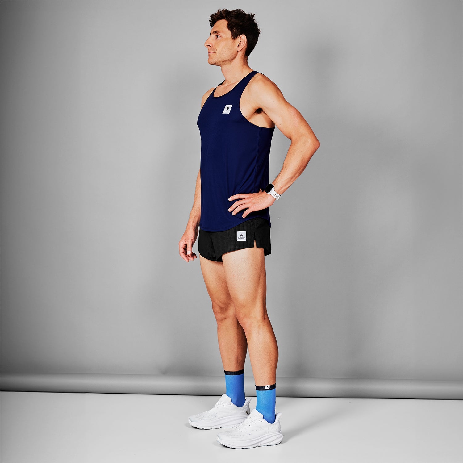 レースシングレット XMRSI60c201 Clean Flow Singlet - Blue [メンズ]