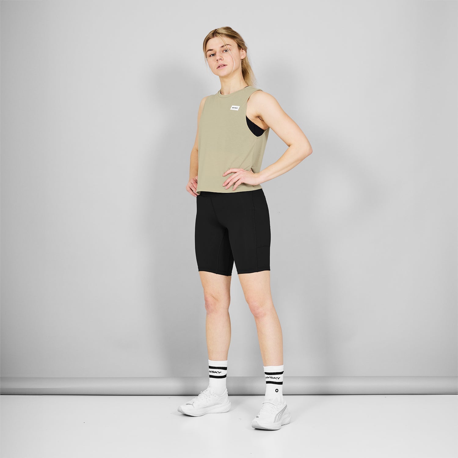 モーションタンク XWRSI51c801 Wmns Clean Motion Tank - Beige [レディーズ]