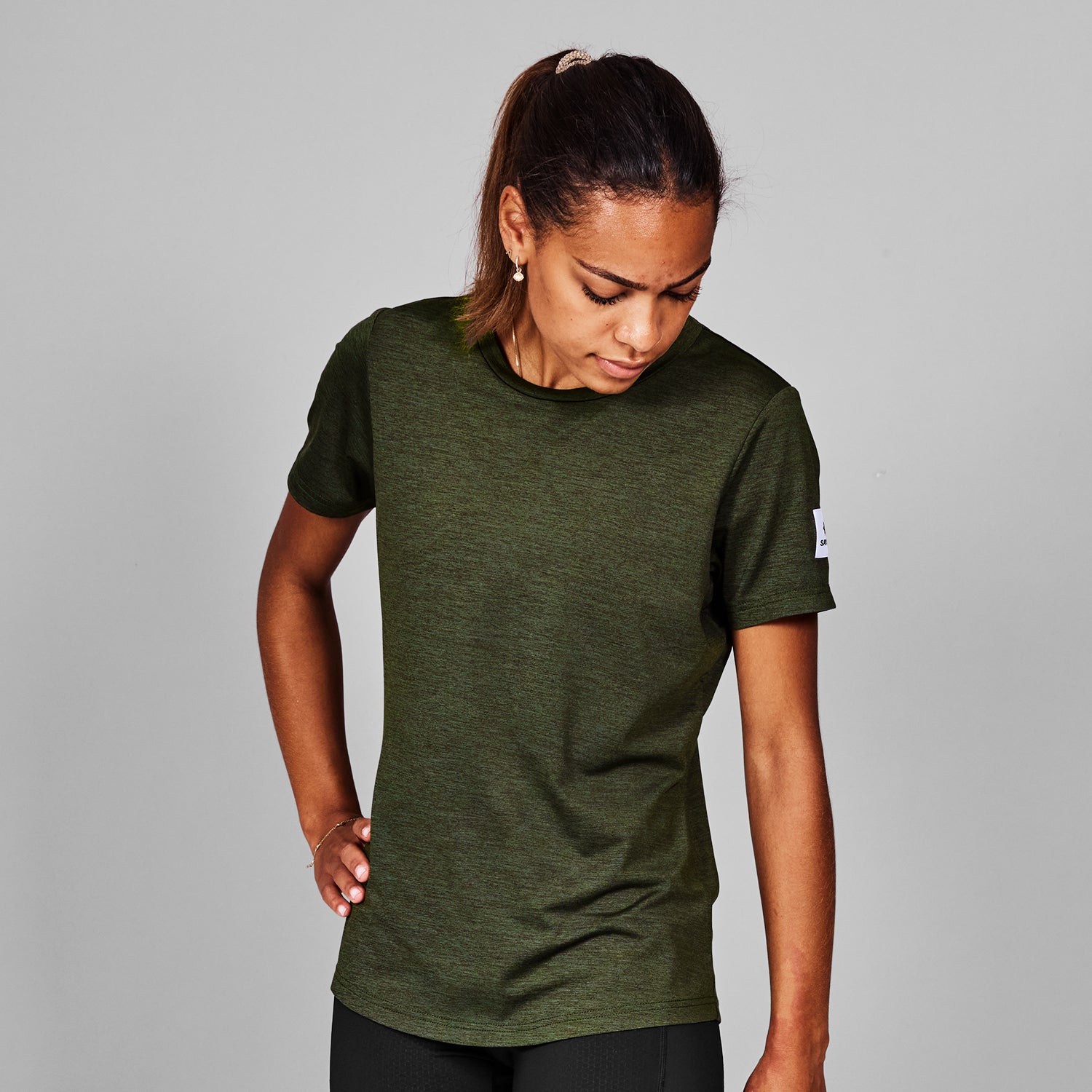 ランニングTシャツ XWRSS20c3001 Wmns Clean Pace T-shirt - Green [レディーズ]