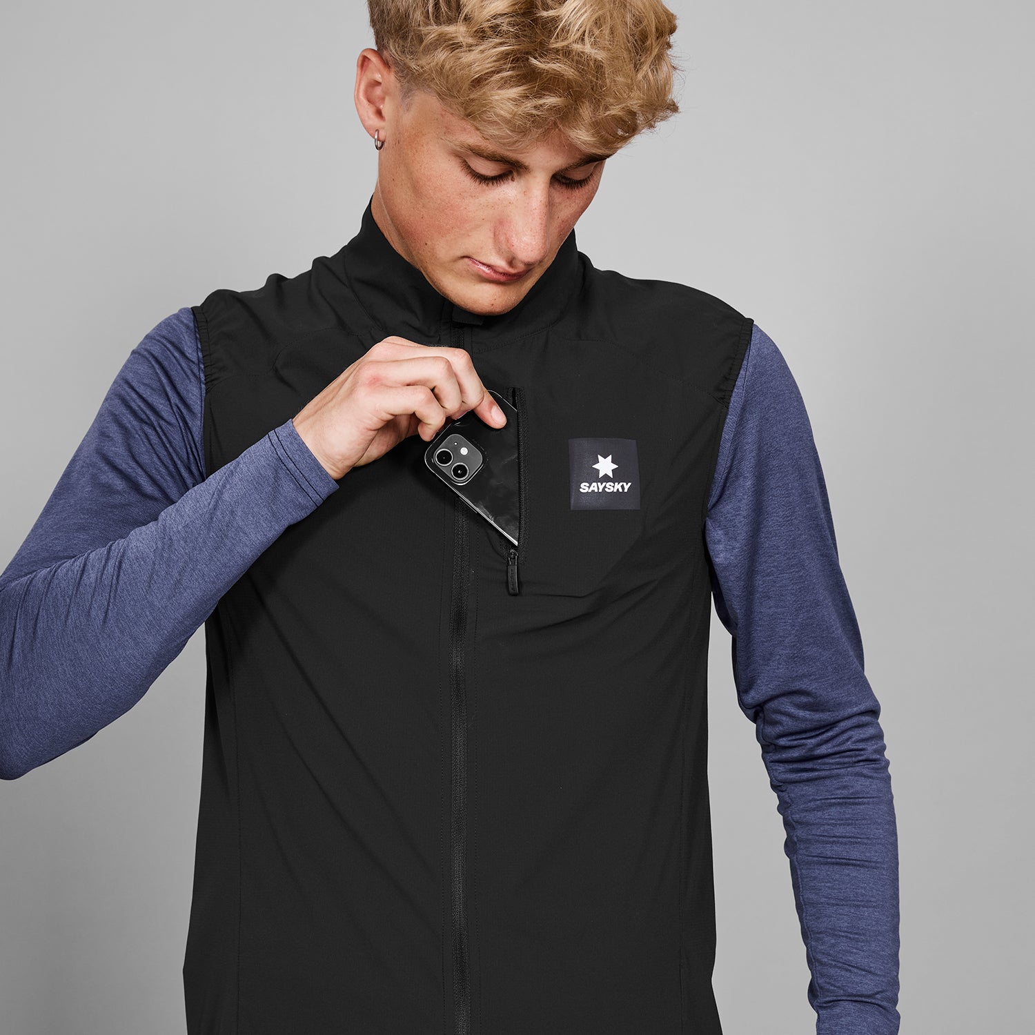 ランニングベスト XMRVE20c901 Clean Pace Vest - Black [メンズ]