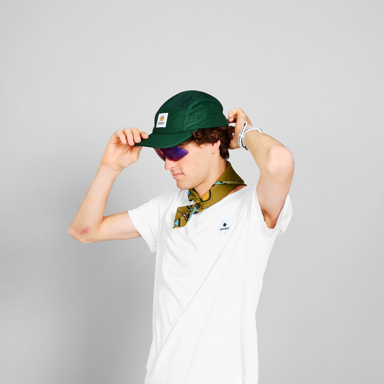 ランニングキャップ LUACA101c305 Combat Cap 101 - Green [ユニセックス]