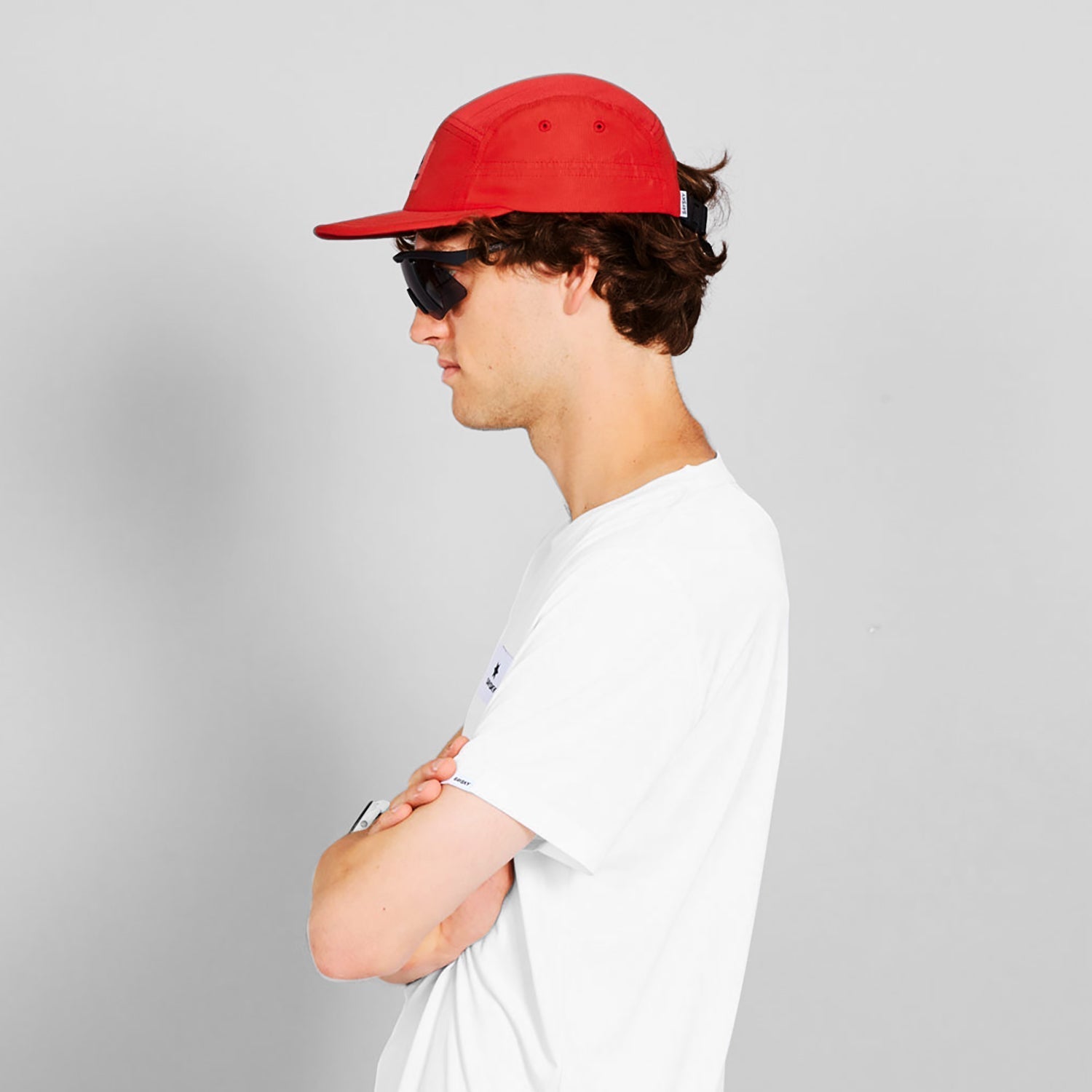 ランニングキャップ LUACA101c503 Combat Cap 101 - Red [ユニセックス]