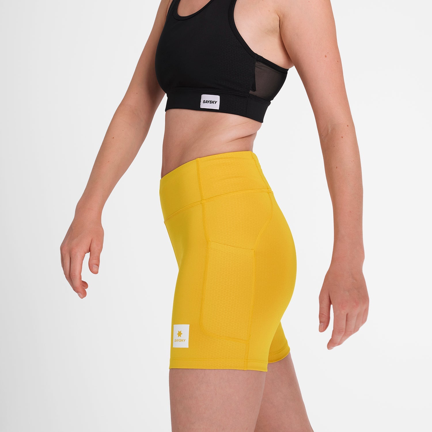 ランニングショーツ NWRST30c412 W Combat+ Short Tights 7inch - Yellow [レディーズ]