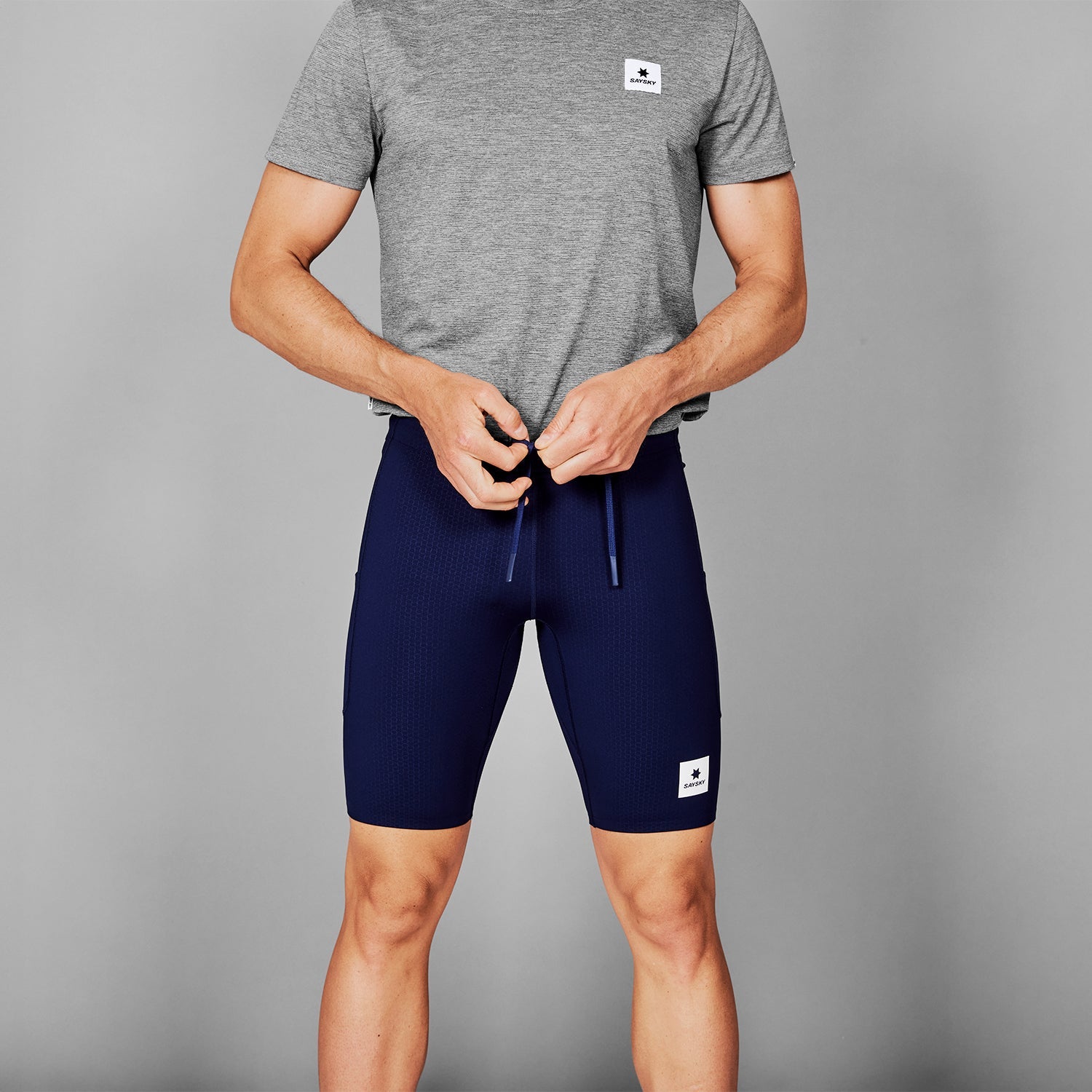 ショートタイツ XMRST31c201 Combat+ Short Tights 9inch - Blue [メンズ]