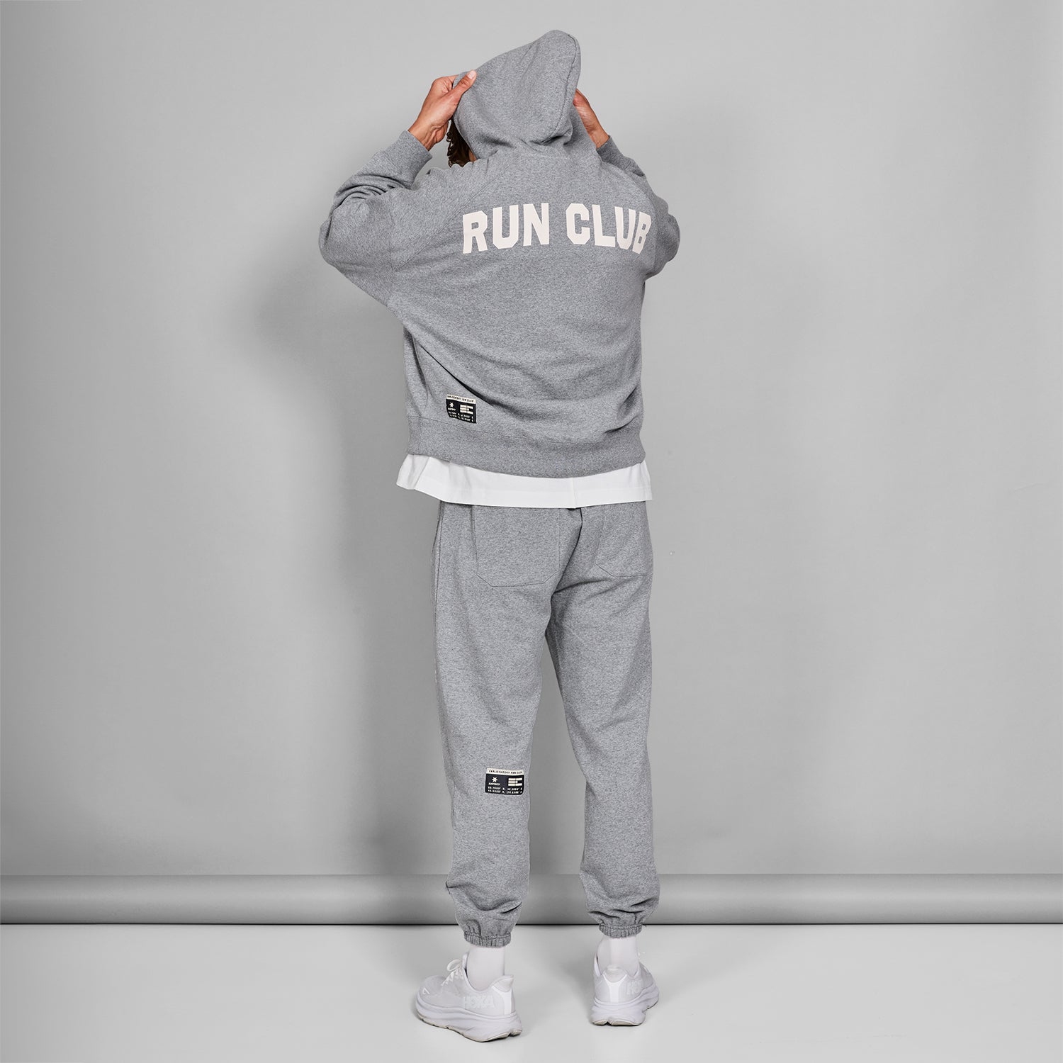 スウェットパーカー ZMLHO01c6005 Earls X SAYSKY Hoodie - Greymelange [メンズ]