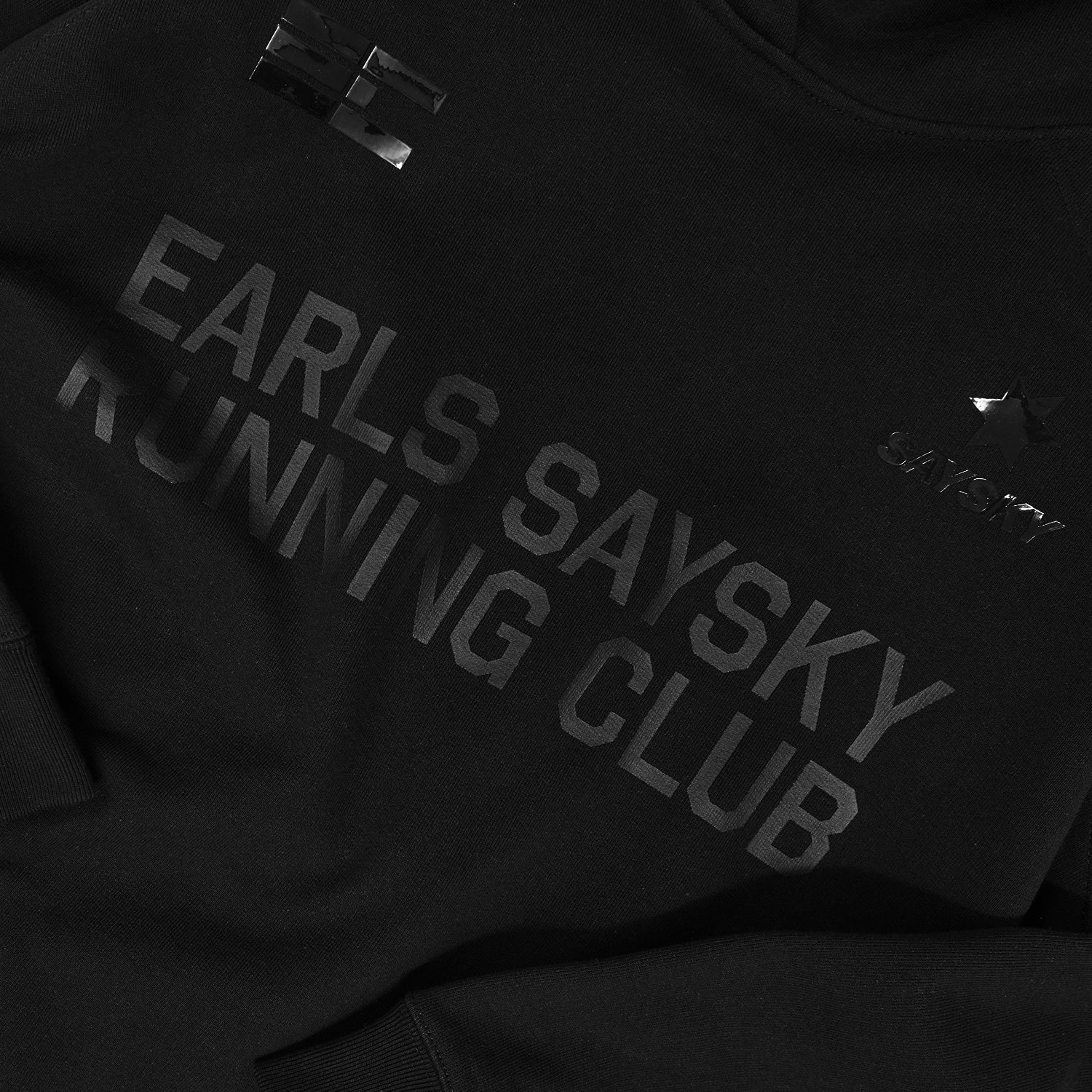スウェットパーカー ZMLHO01c901 Earls X SAYSKY Hoodie - Black [メンズ]