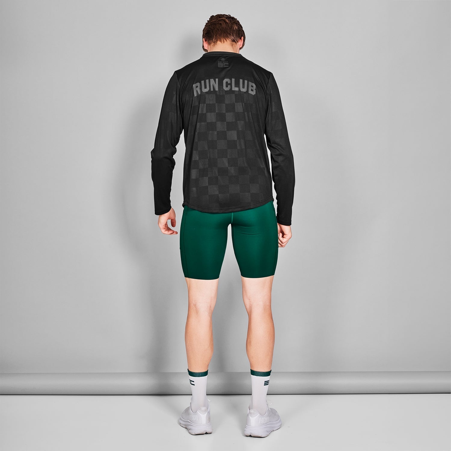 ランニングTシャツ（ロングスリーブ） ZMRLS11c901 Earls X SAYSKY Longsleeve - Black [メンズ]