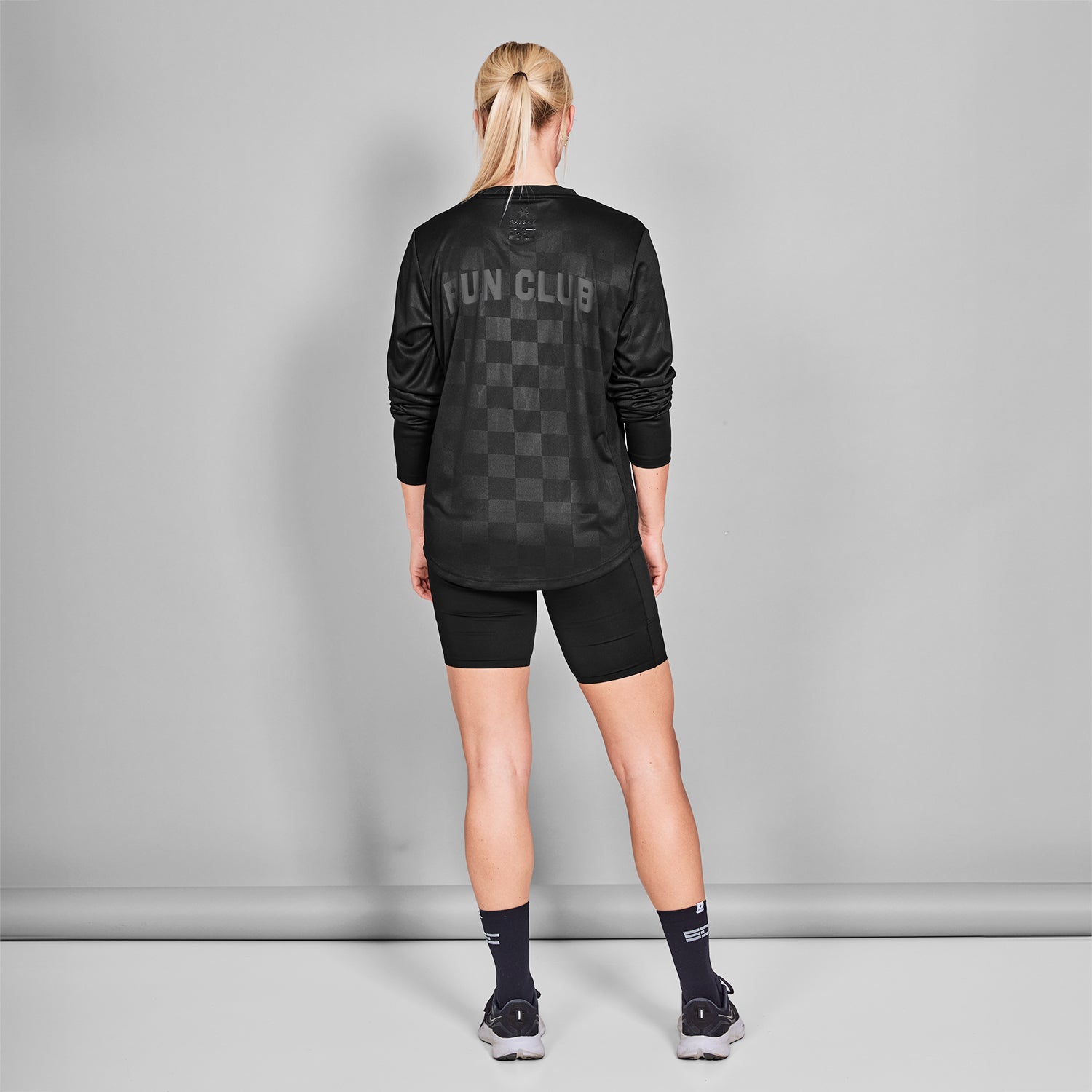 ランニングTシャツ（ロングスリーブ） ZMRLS11c901 Earls X SAYSKY Longsleeve - Black [メンズ]
