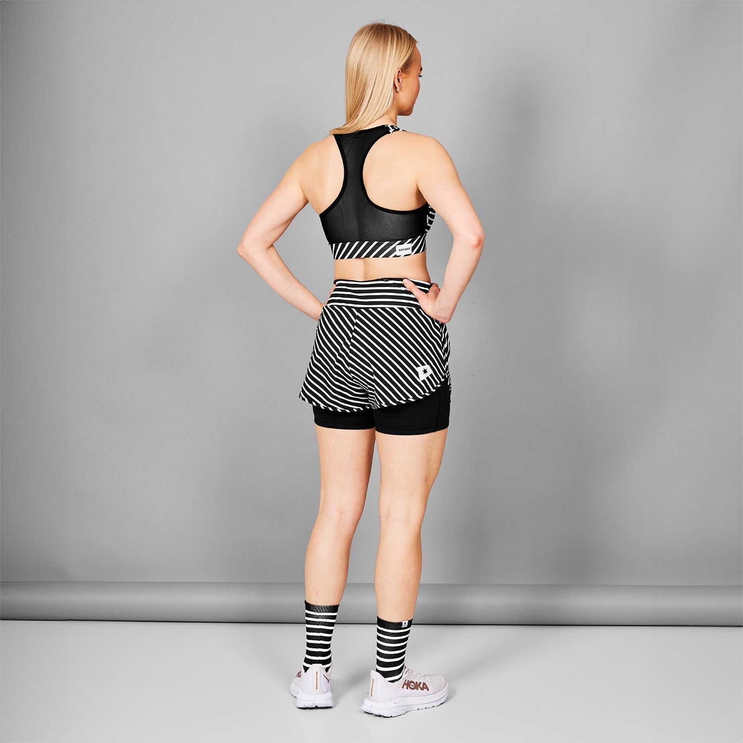 スポーツブラ LWRSB02c003 W Combat Sports Bra - Stripe [レディーズ]