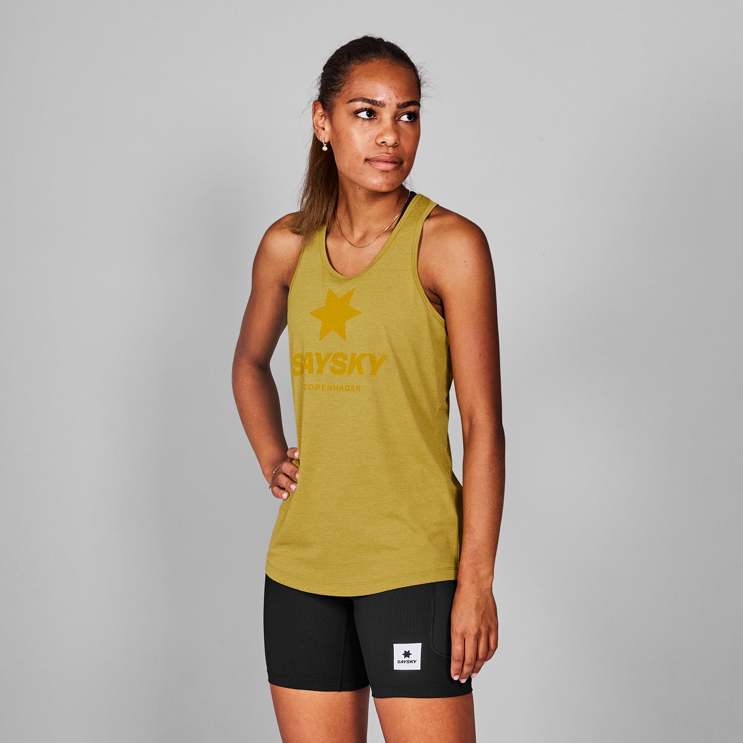 レースシングレット MWRSI30c4006 W Logo Combat Singlet - Yellow Melange [レディーズ]