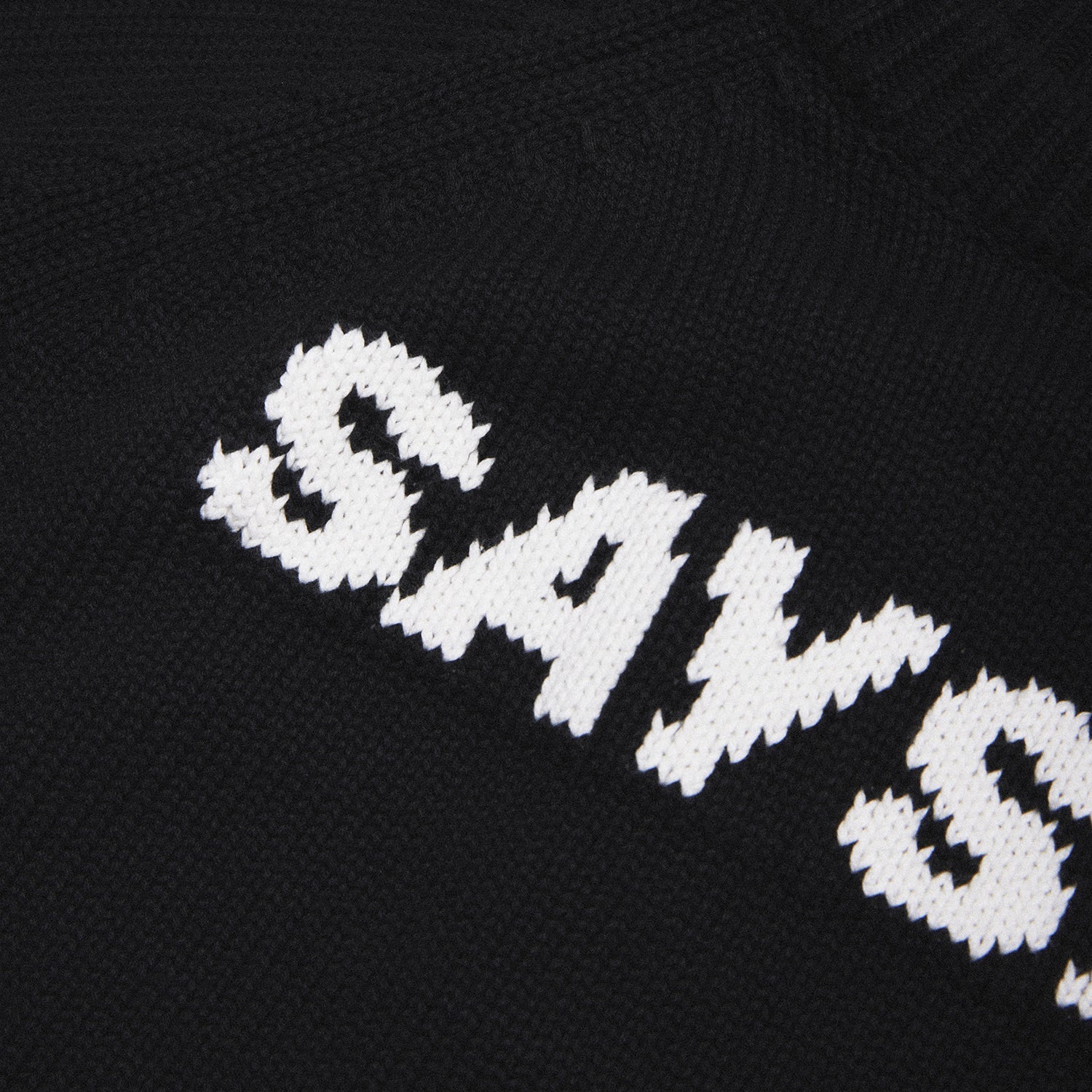 ニット LMLKW02c901 Logo Knitted Crew Neck - Black [ユニセックス]