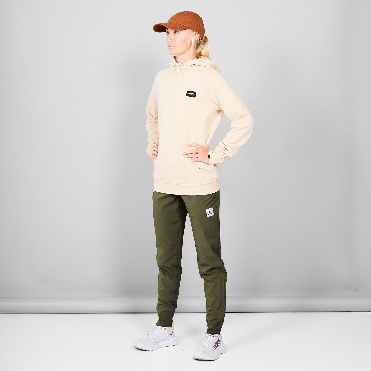 スウェットパーカー MMLHO01c103 Logo Hoodie - Beige [メンズ]