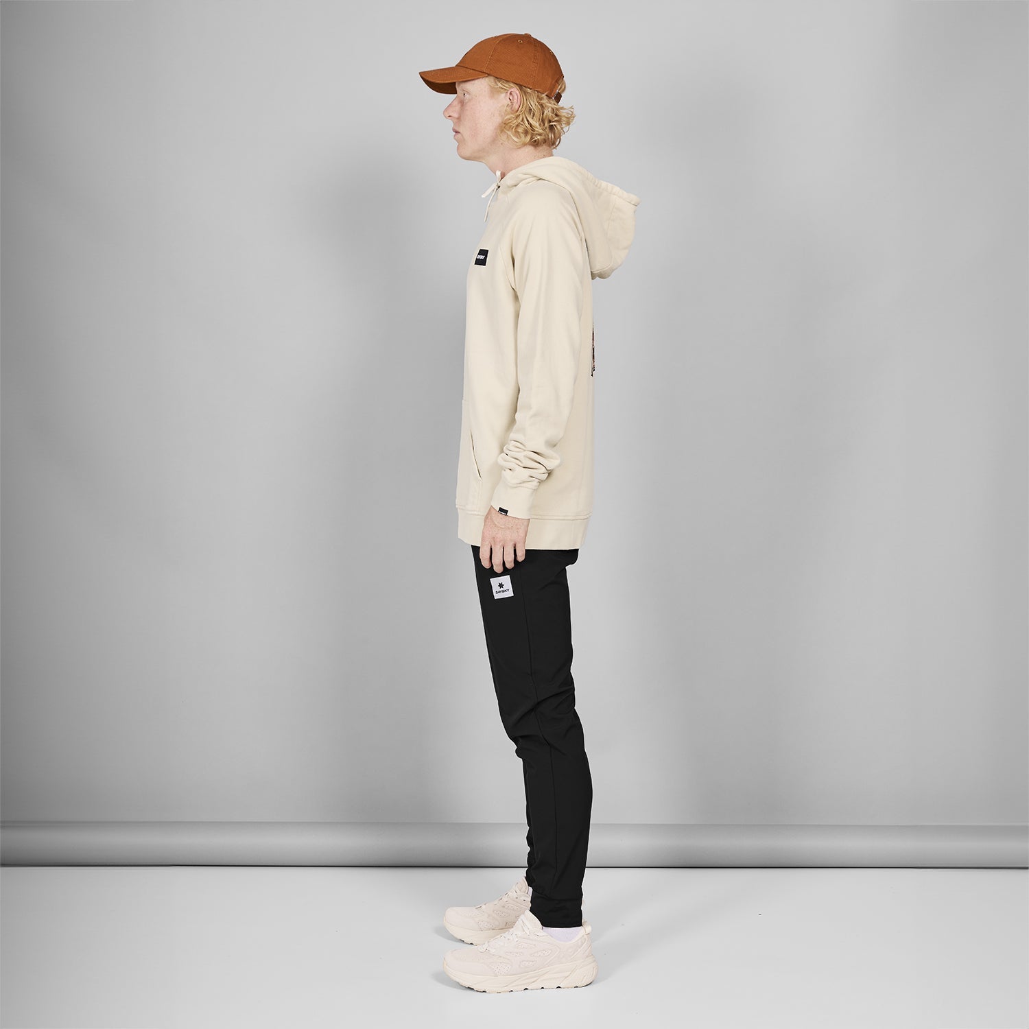 スウェットパーカー MMLHO01c103 Logo Hoodie - Beige [メンズ]