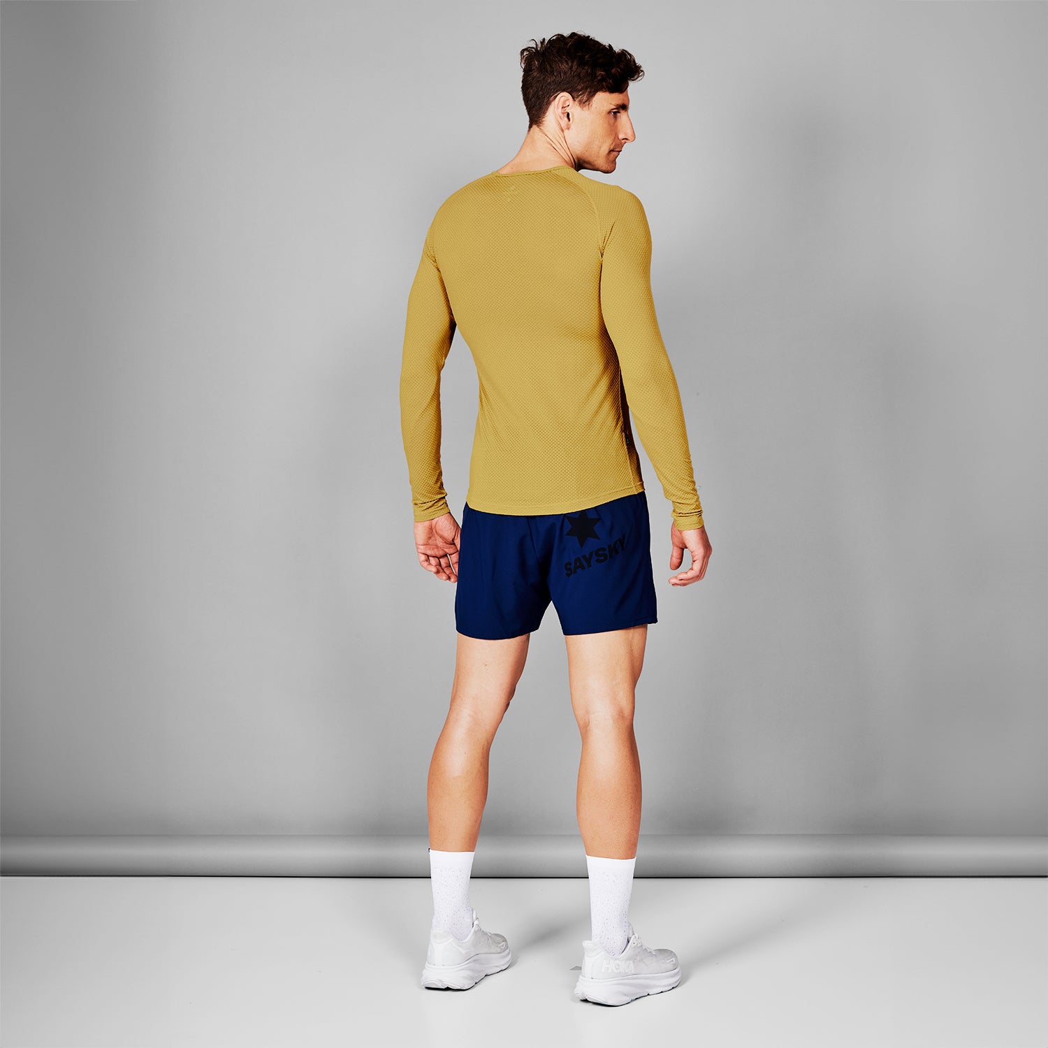 ベースレイヤー MMRBL32c409 Mesh Base Layer Long Sleeve - YELLOW [メンズ]