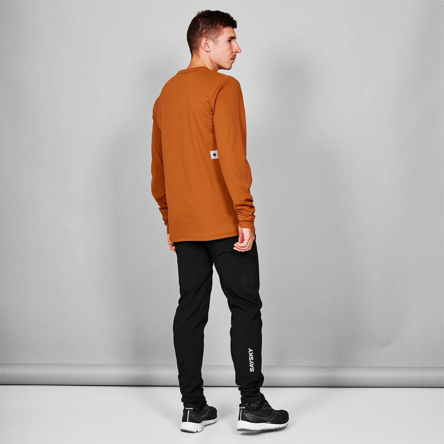 ベースレイヤー MMRBL33c408 Flow Base Layer - Orange [メンズ]