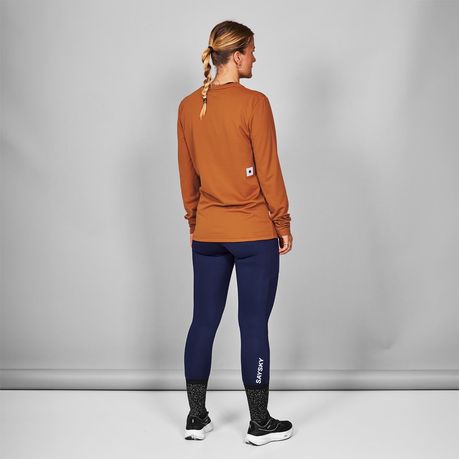 ベースレイヤー MMRBL33c408 Flow Base Layer - Orange [メンズ]