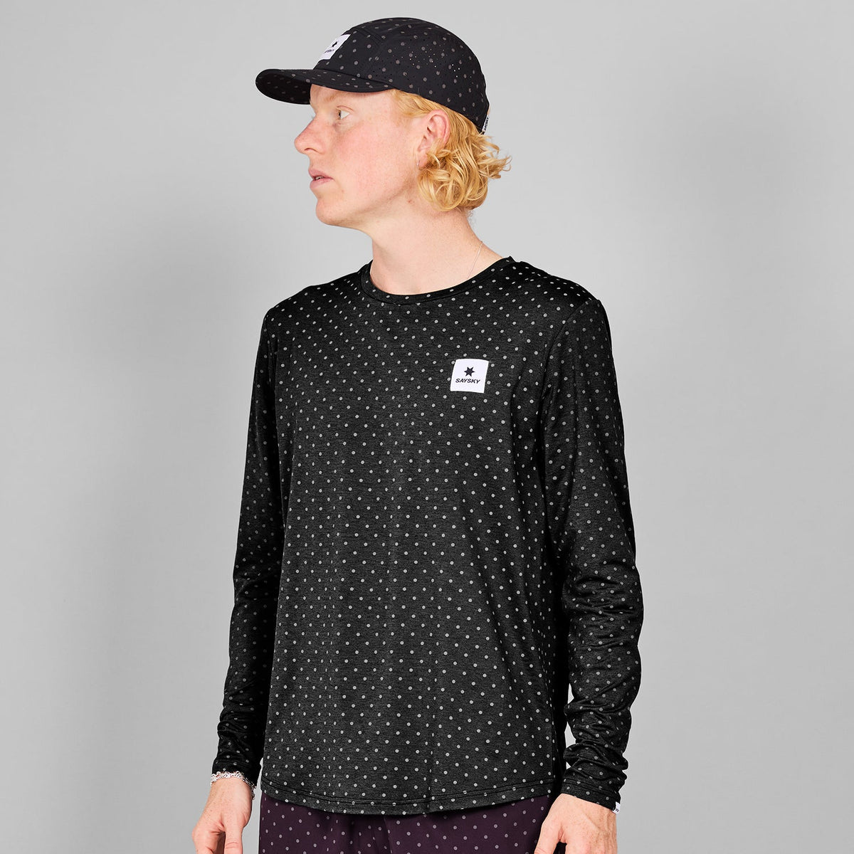 □ 公式 □ SAYSKY/セイスカイ ランニングTシャツ（ロングスリーブ 