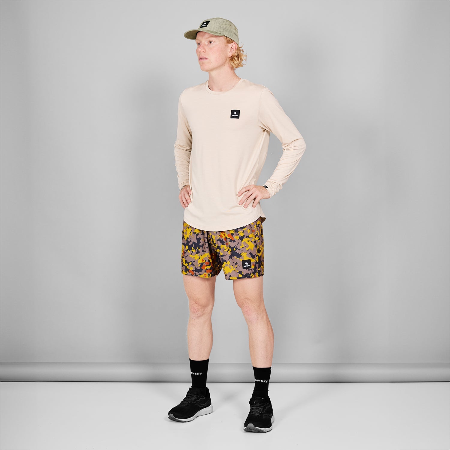 ランニングショーツ MMRSH02c1019 Camo Pace Shorts 5inch - Camo Aop [メンズ]