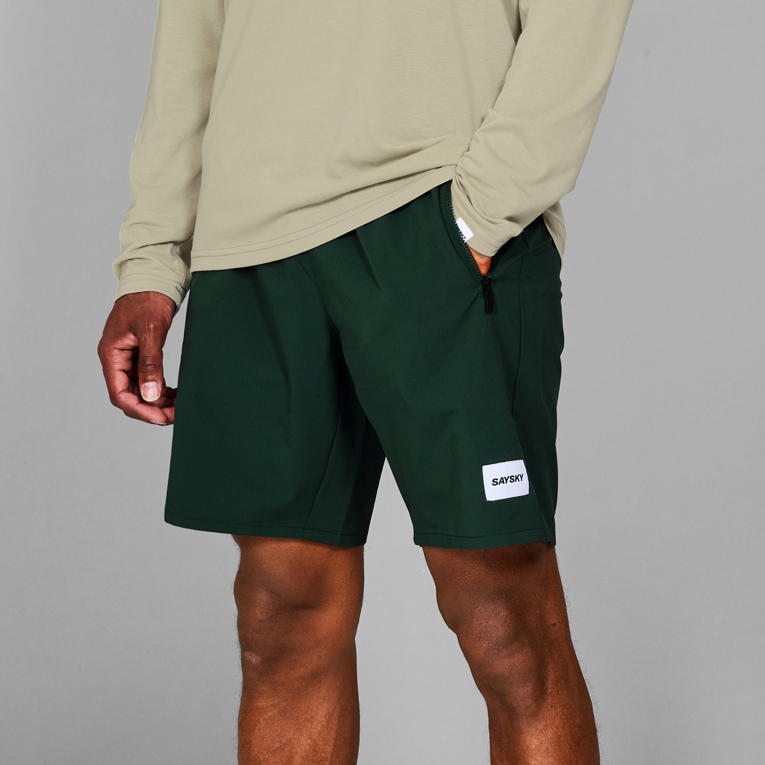 モーションショーツ MMRSH51c308 Motion Shorts 8inch - Green [メンズ]