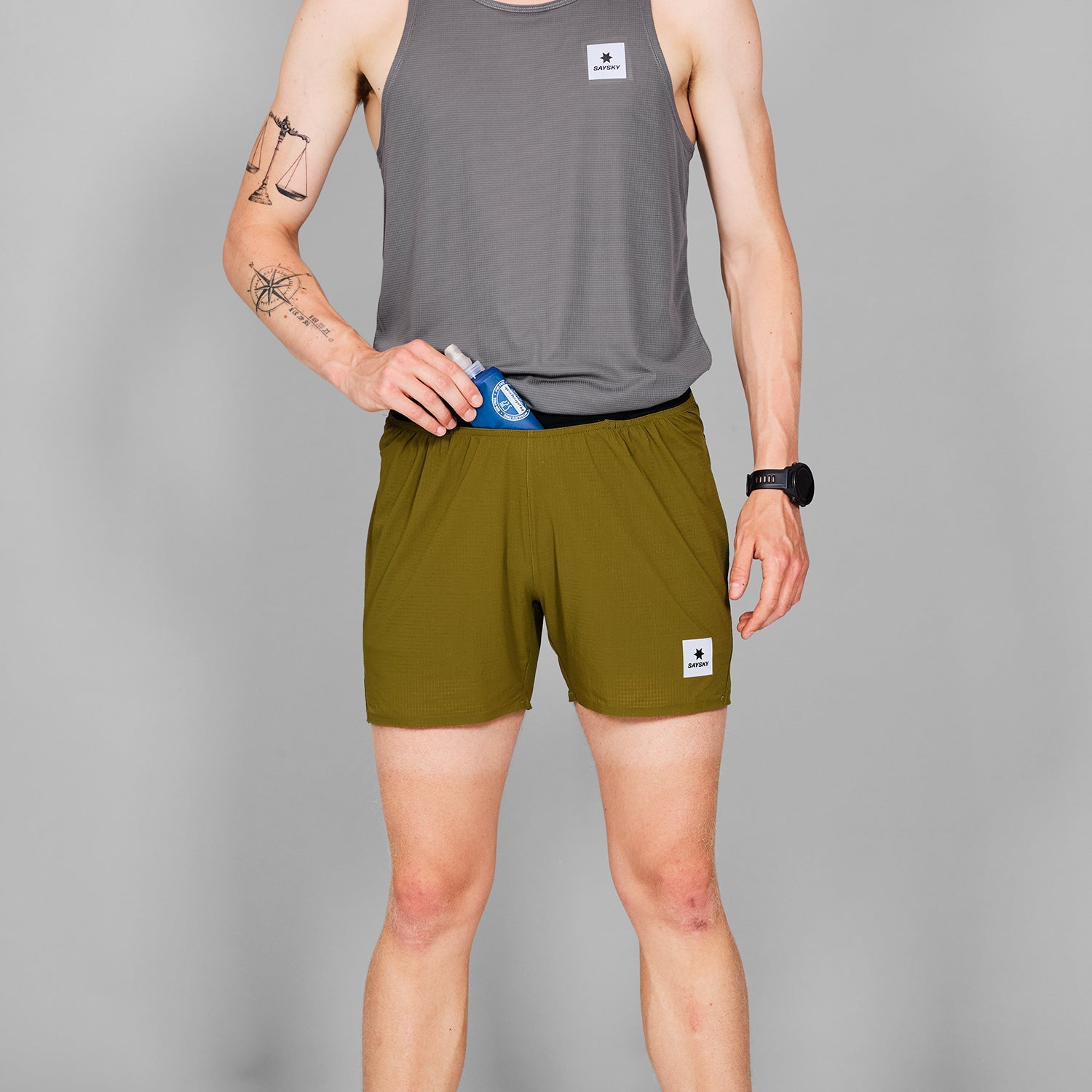 □ 公式 □ SAYSKY/セイスカイ ランニングショーツ MMRSH60c310 Flow