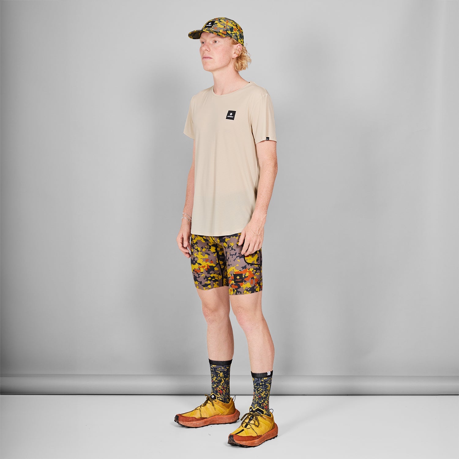 ランニングタイツ MMRST01c1019 Camo Combat+ Short Tights 9inch - Camo Aop [メンズ]