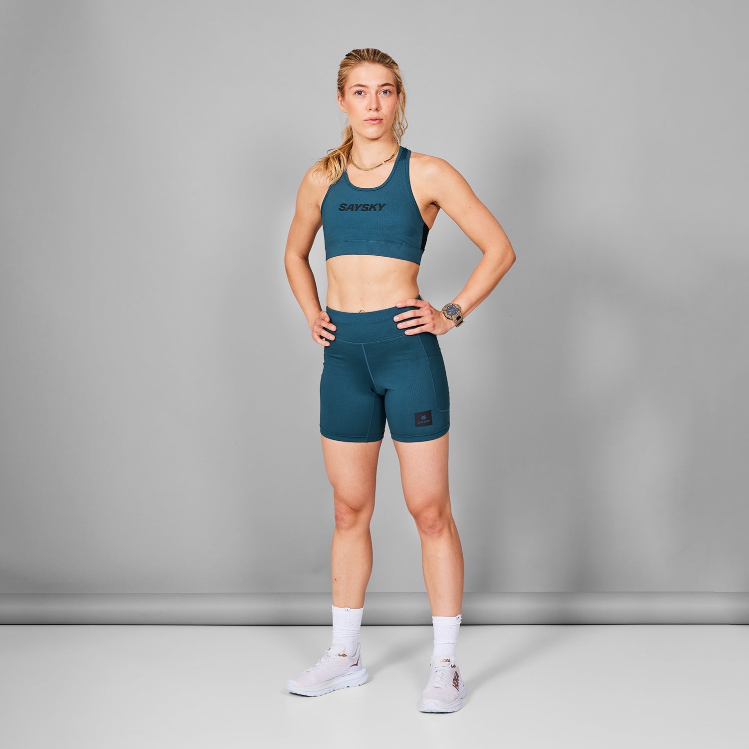 スポーツブラ MWRSB30c208 W Clean Combat Sports Bra - Blue [レディーズ]