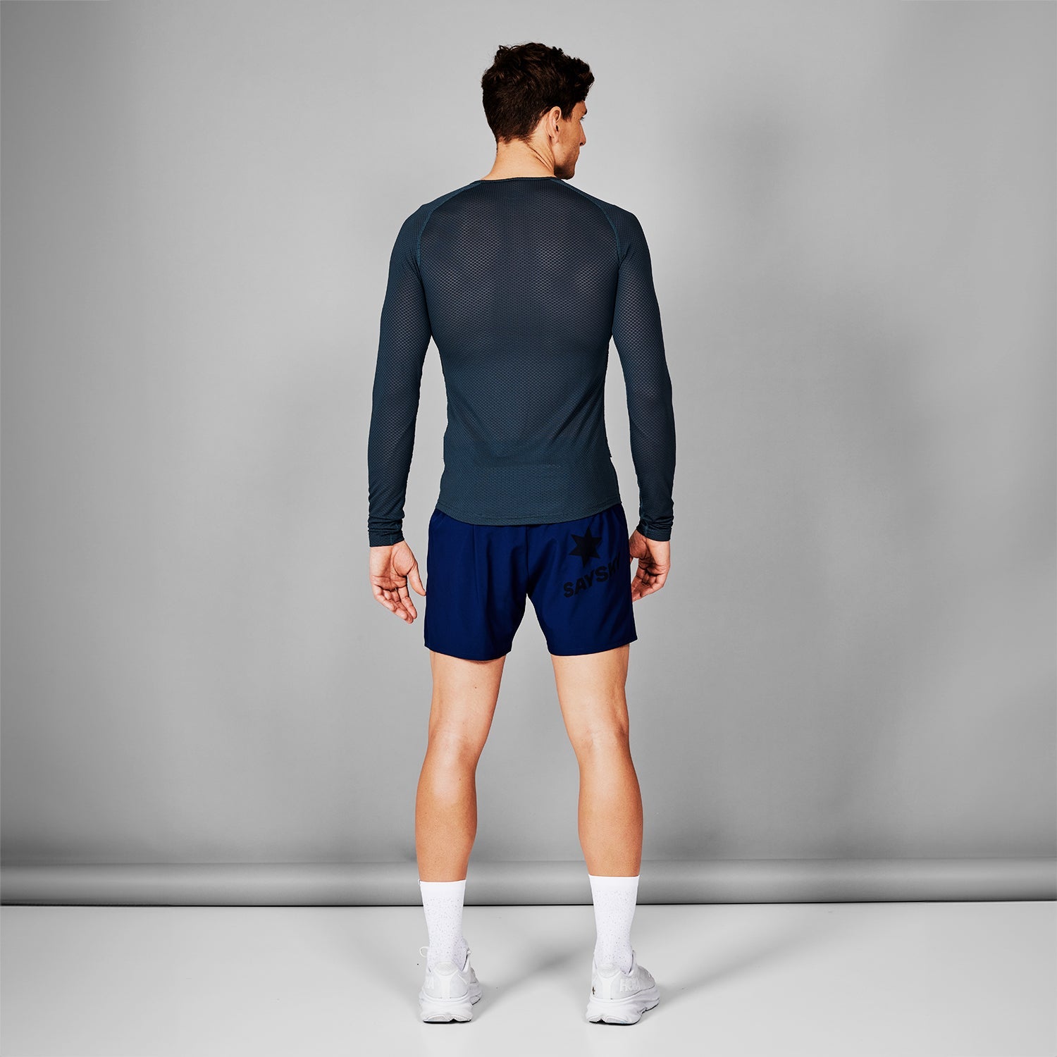 ベースレイヤー XMRBL32c601 Mesh Base Layer Longsleeve - Grey [メンズ]