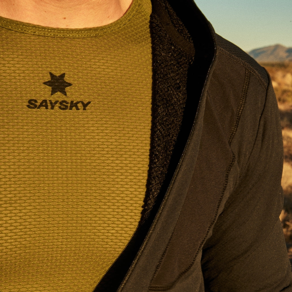 ベースレイヤー NMRBL31c313 Mesh Base Layer Singlet - Green [メンズ]