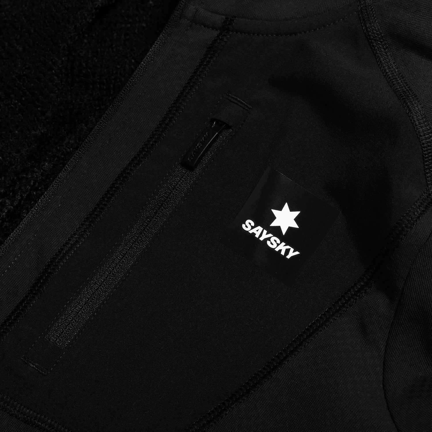 フリースフーディー NMRHO30c901 Combat Half Zip Fleece Hoodie - Black [メンズ]