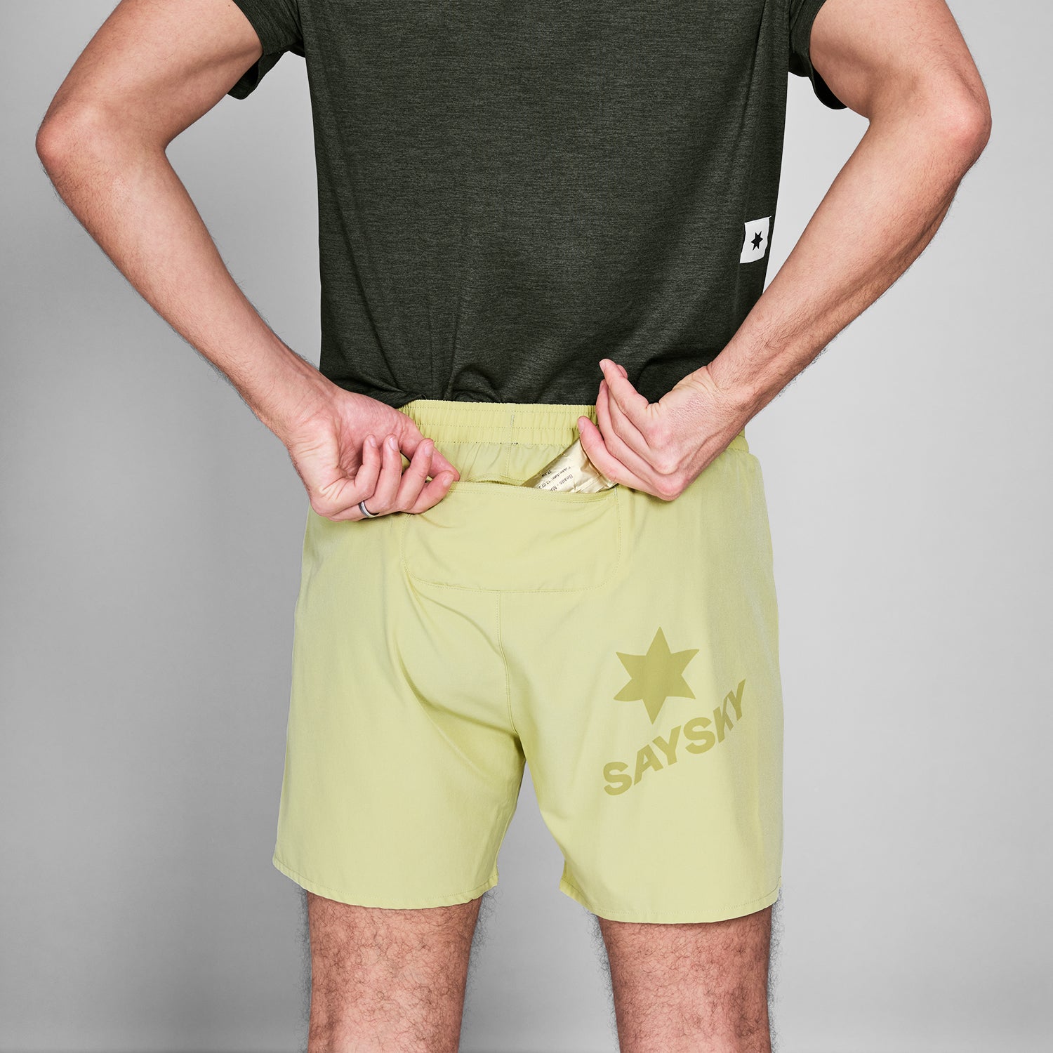 ランニングショーツ NMRSH21c312 Pace Shorts 5inch - Green [メンズ]