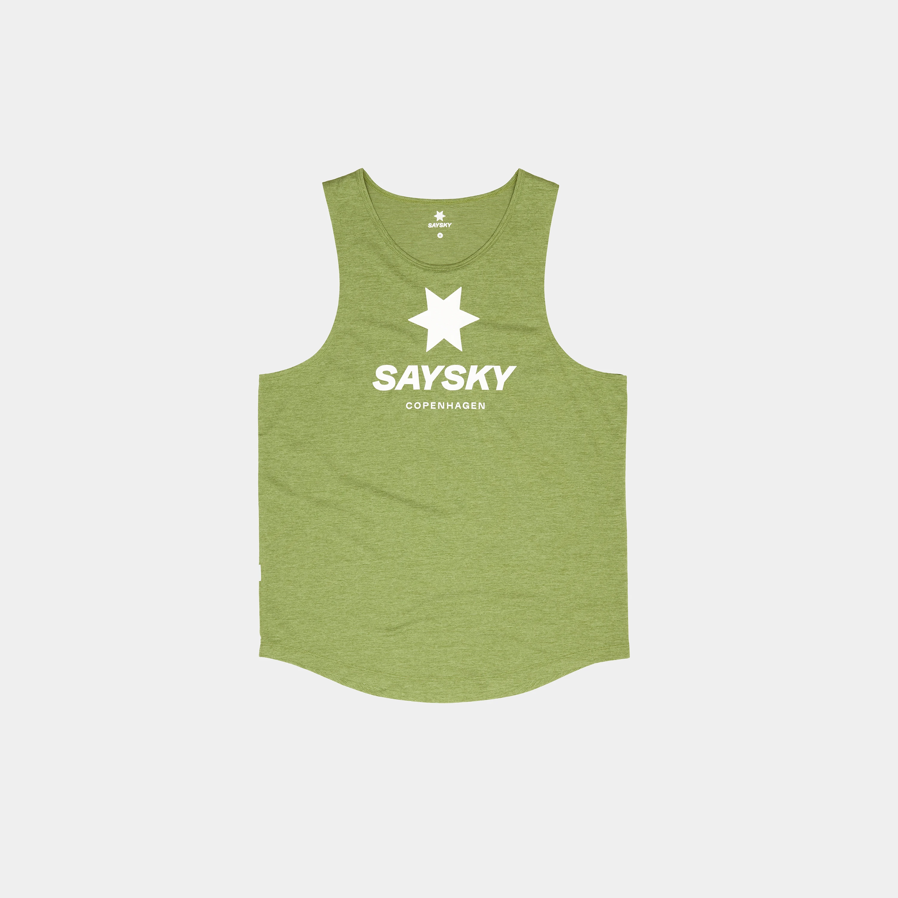 レースシングレット NMRSI30c3009 Logo Combat Singlet - Green Melange [メンズ]