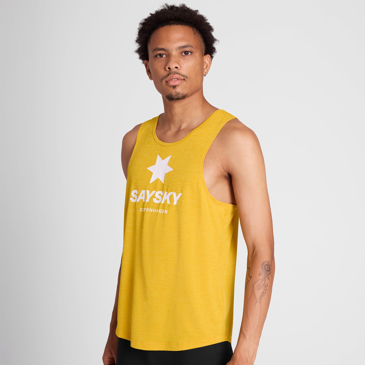レースシングレット NMRSI30c4007 Logo Combat Singlet - Yellow [メンズ]